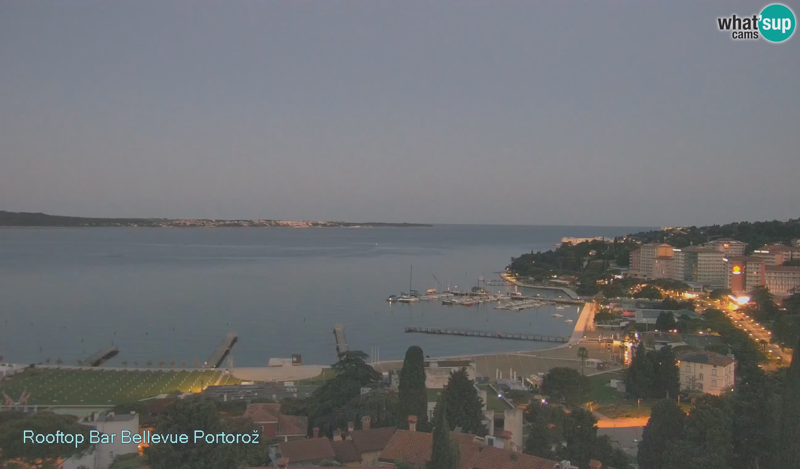 Panorama webcam Portorož – view from Villa Bellevue