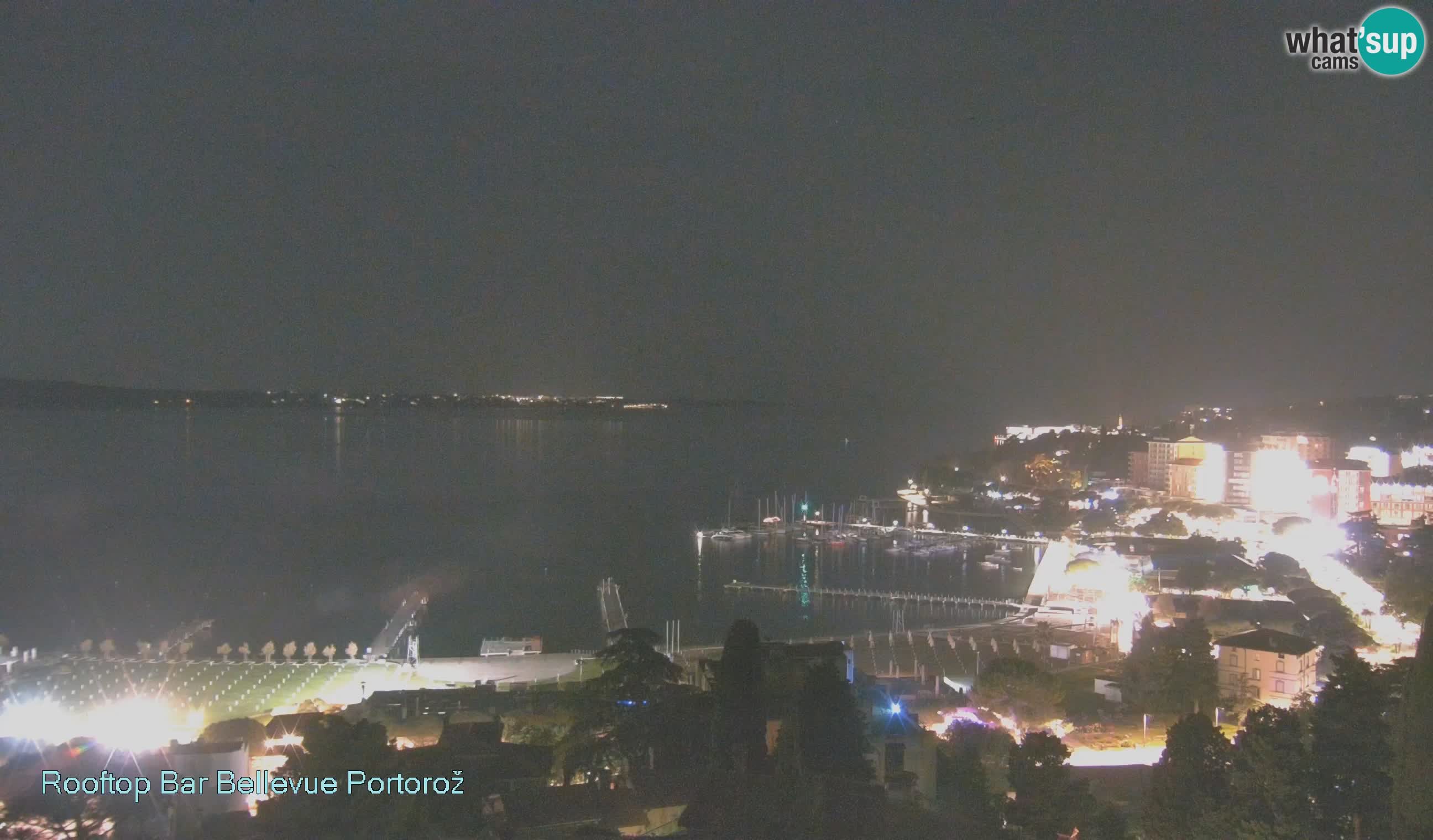 Portorož camera en vivo – Panorama Villa Bellevue