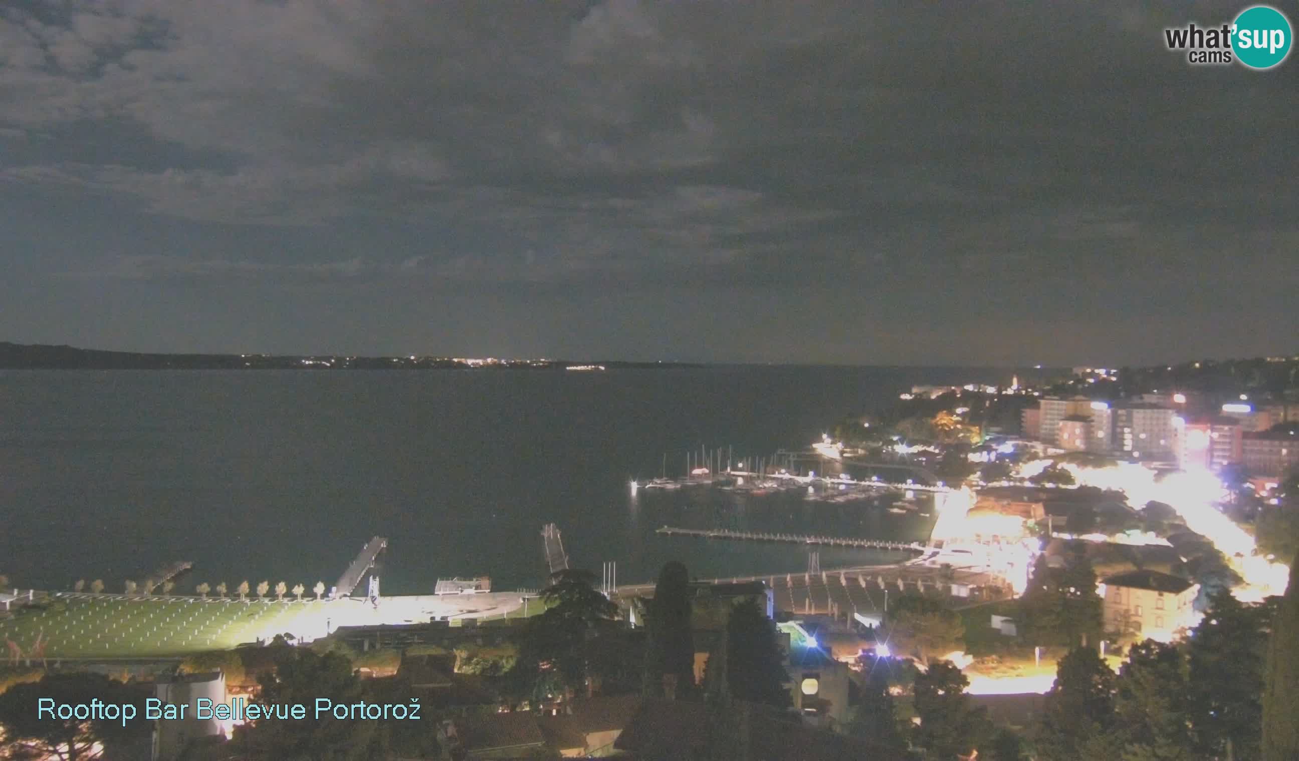 Live webcam Portorož – Panorama dalla Villa Bellevue