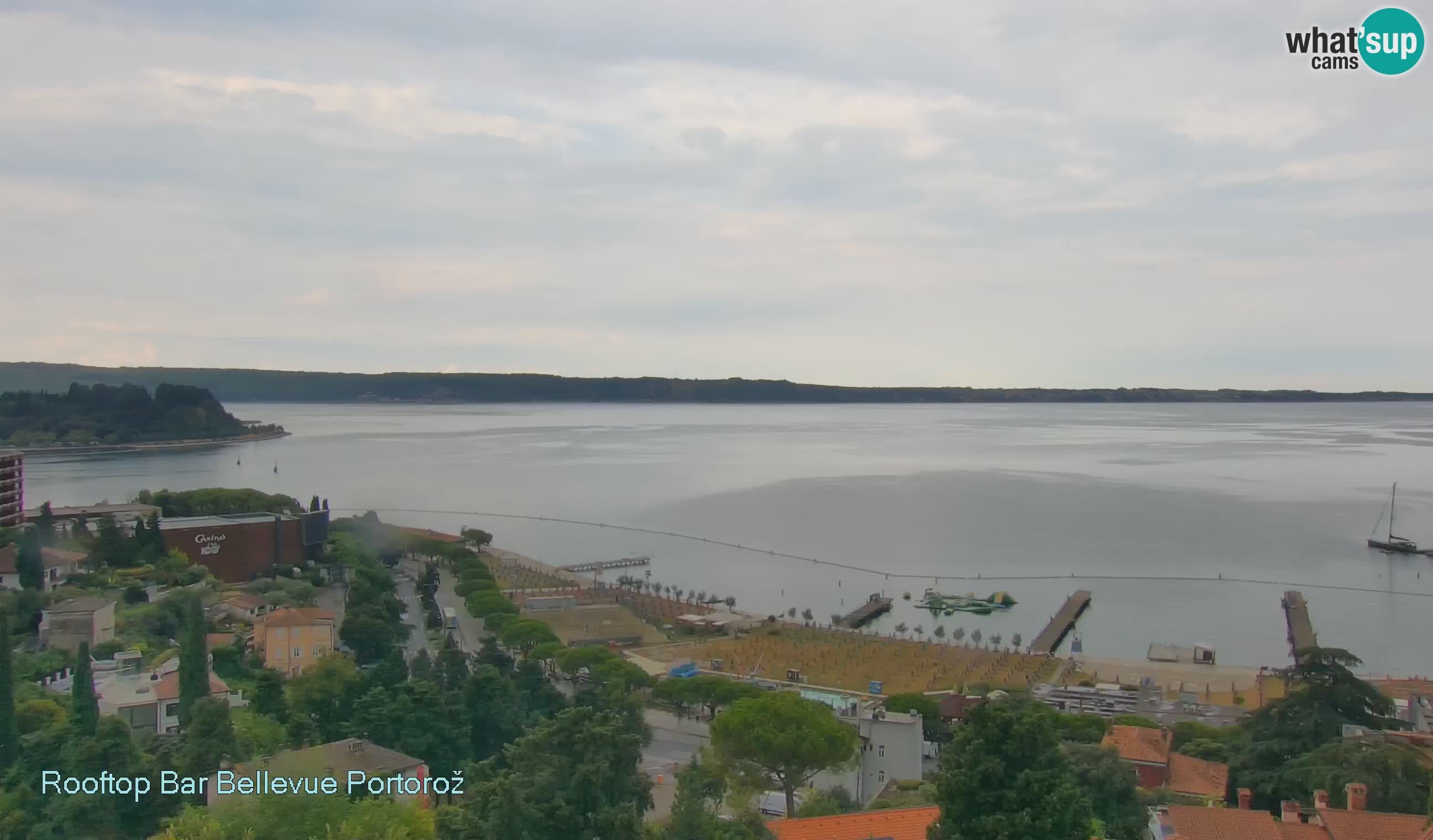 Portorož camera en vivo – Panorama Villa Bellevue