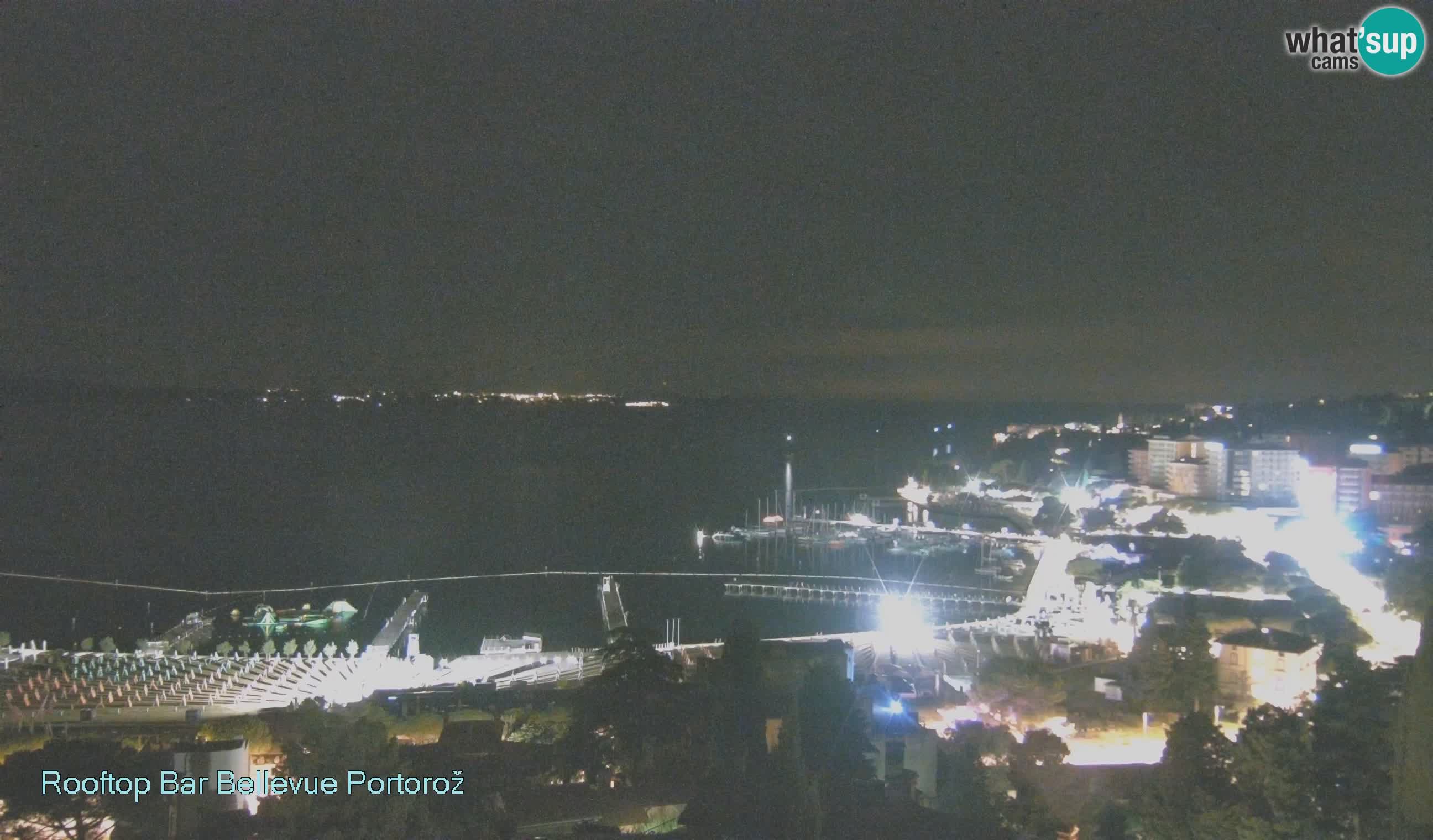 Portorož camera en vivo – Panorama Villa Bellevue