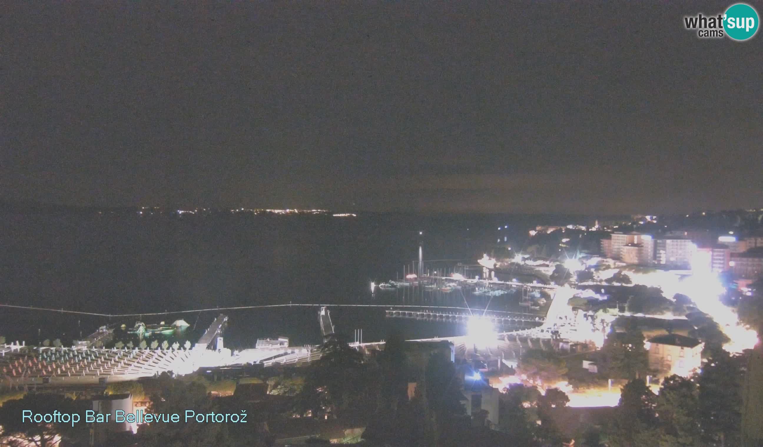 Live webcam Portorož – Panorama dalla Villa Bellevue