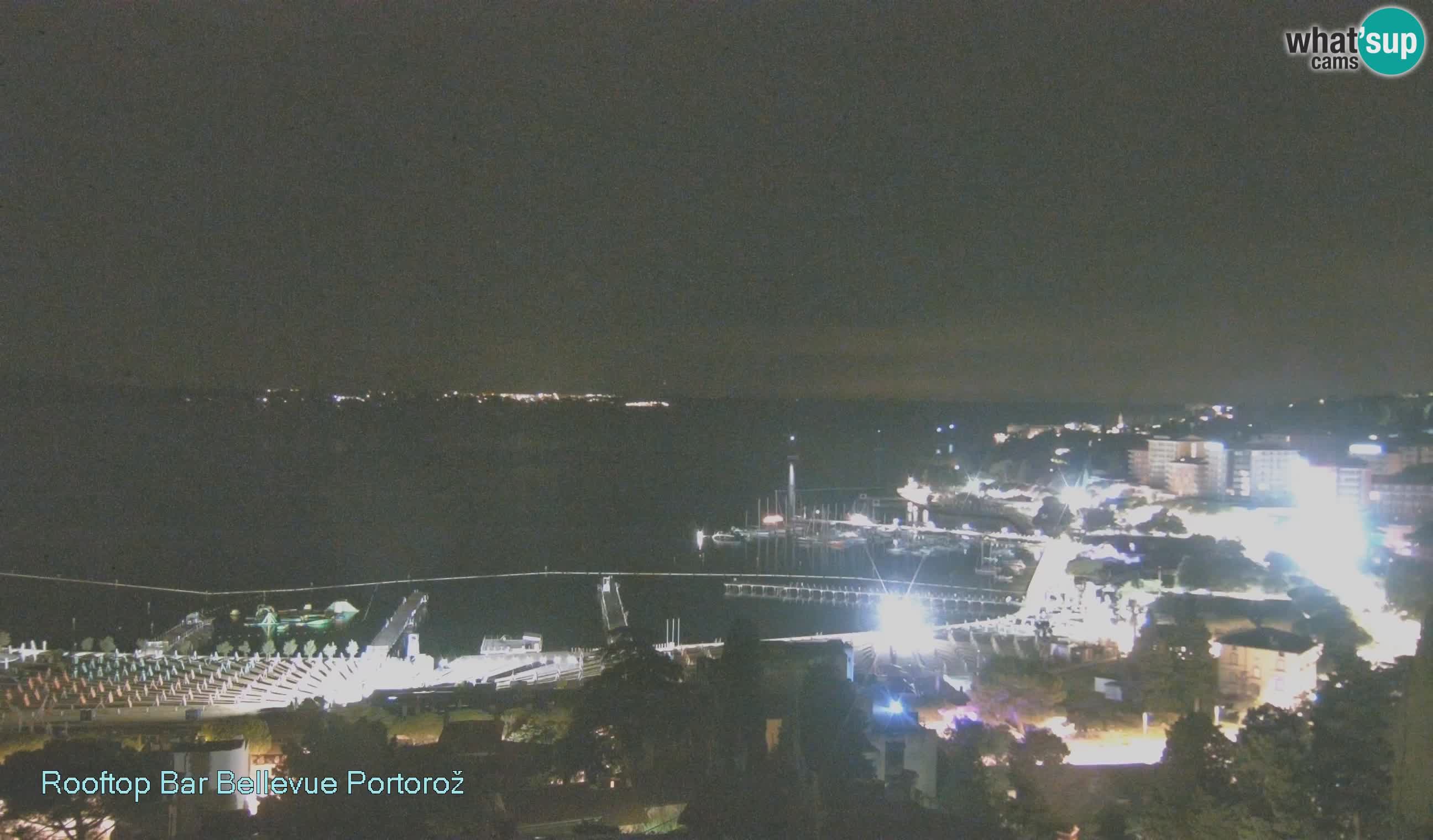 Portorož camera en vivo – Panorama Villa Bellevue