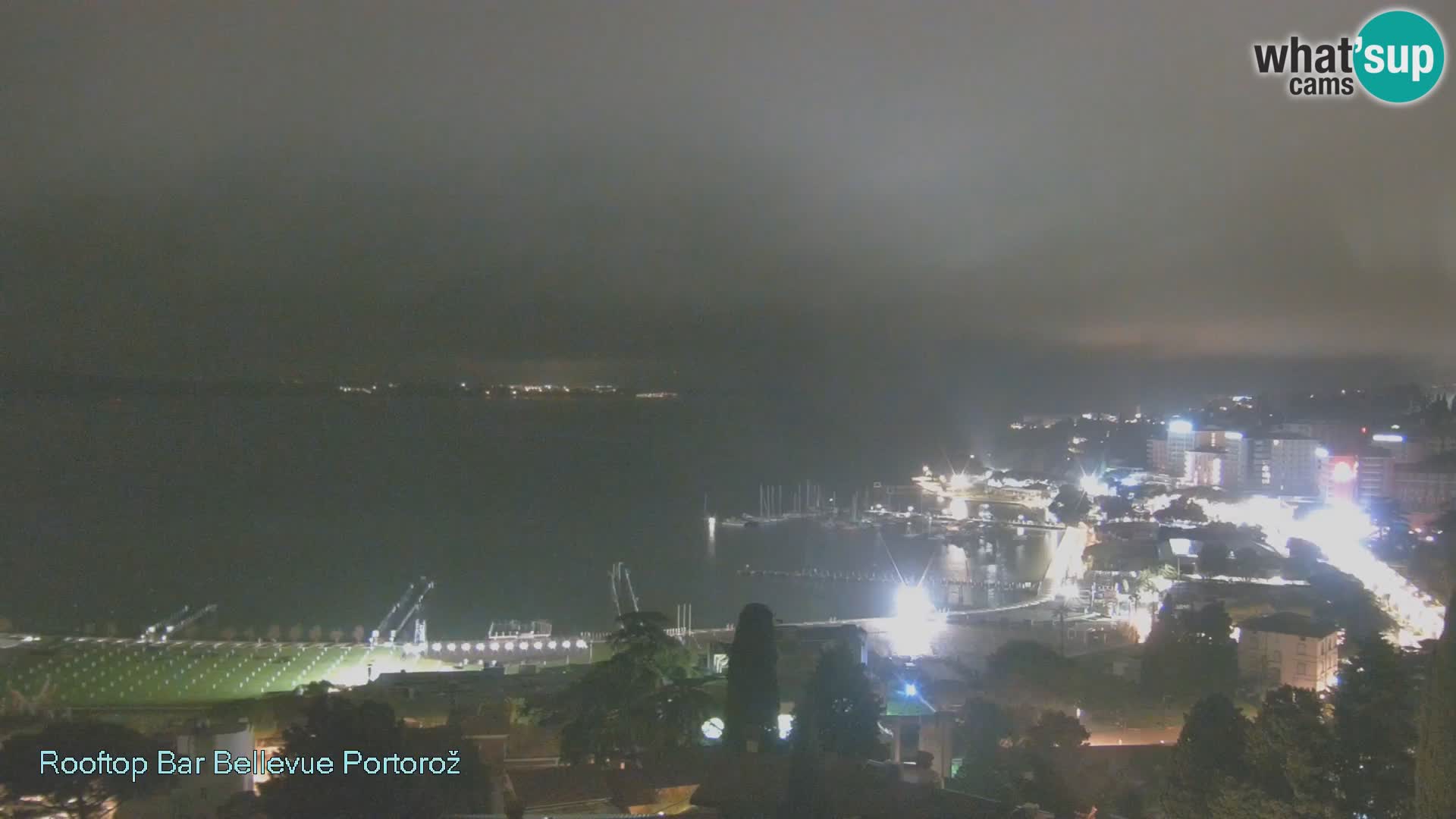 Portorož camera en vivo – Panorama Villa Bellevue