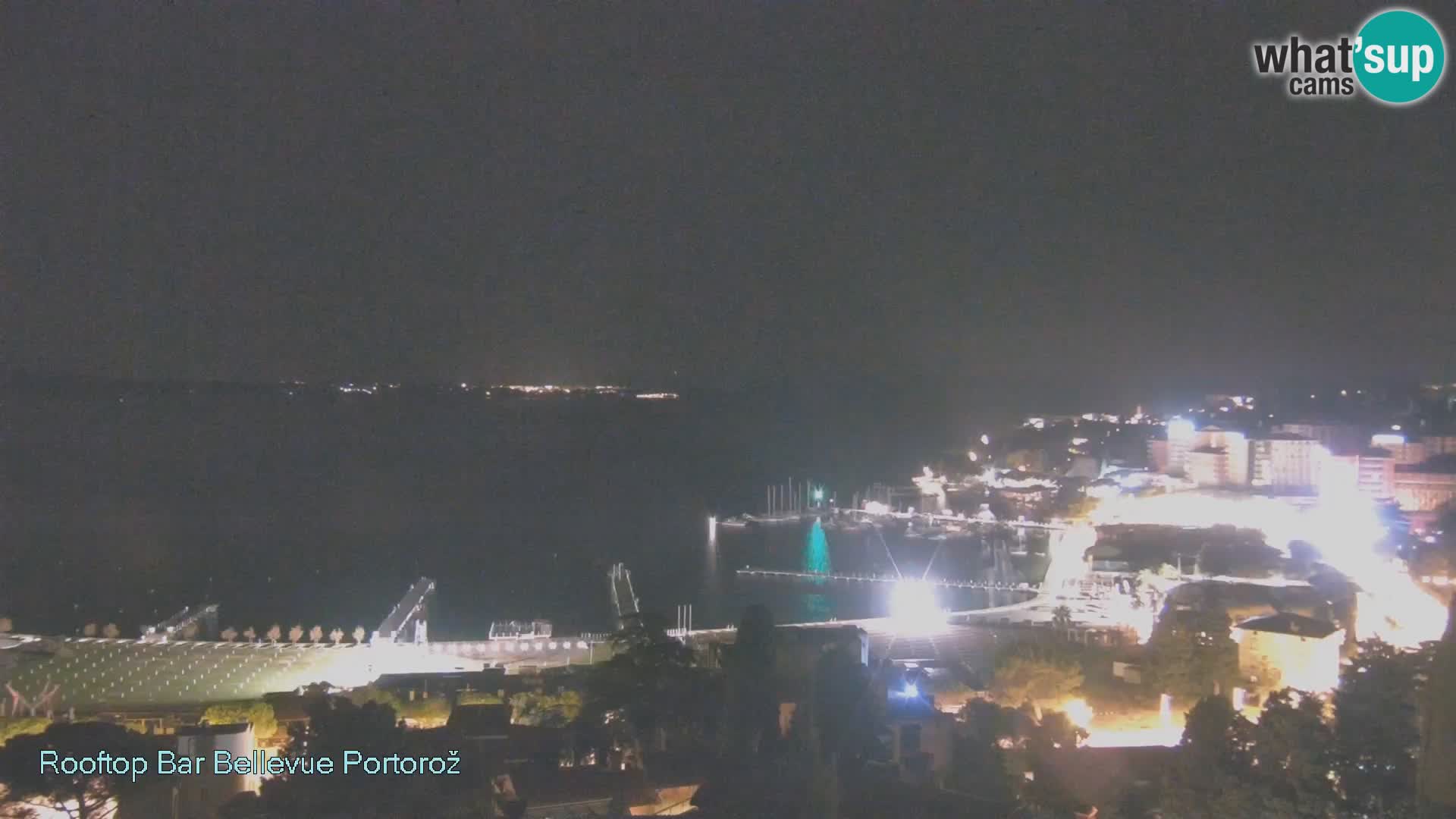 Live webcam Portorož – Panorama dalla Villa Bellevue