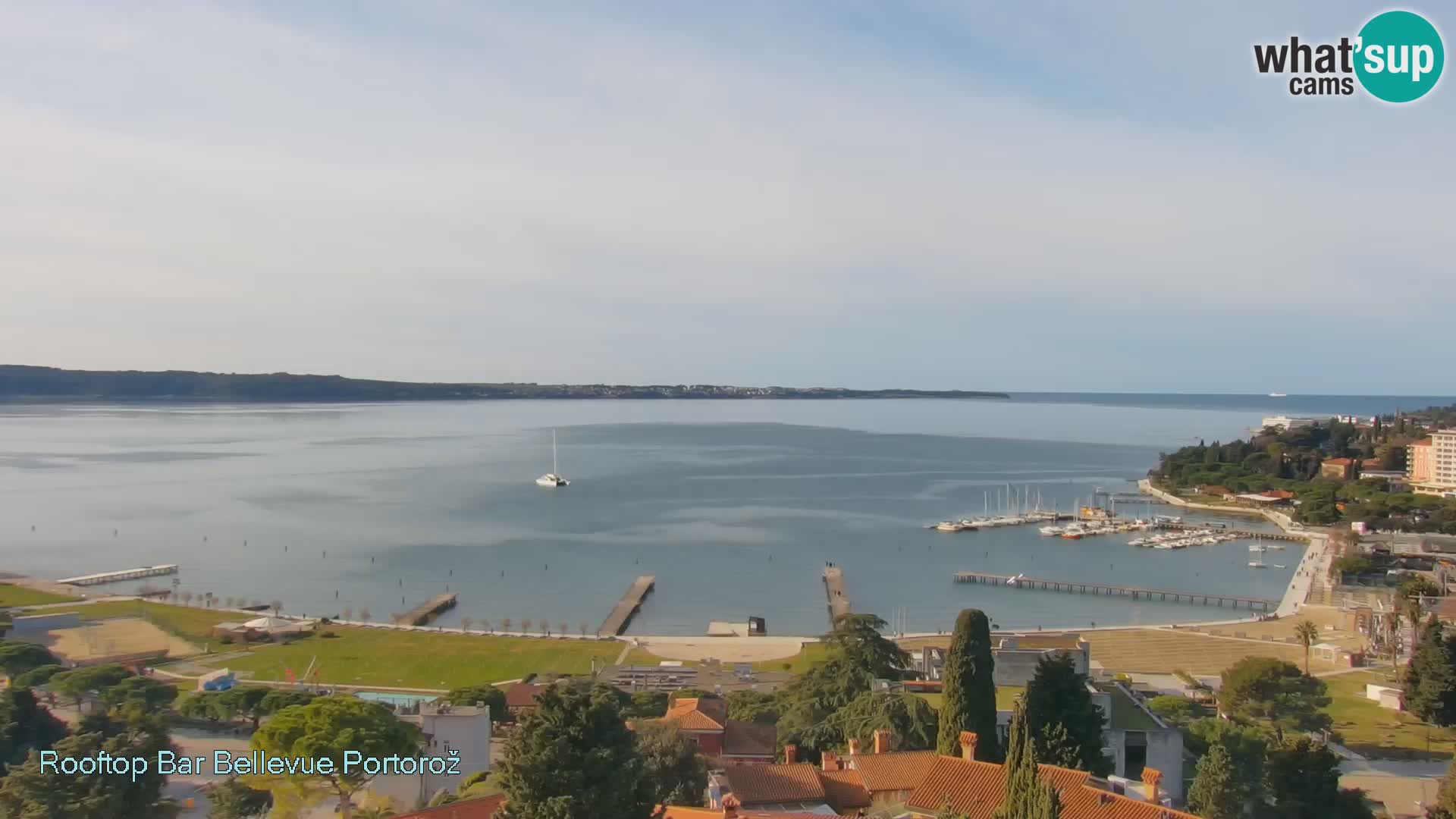 Webcam Portorož – Panorama Villa Bellevue