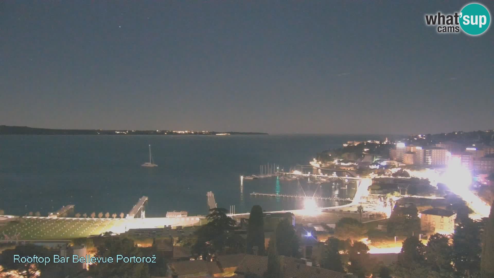 Live webcam Portorož – Panorama dalla Villa Bellevue