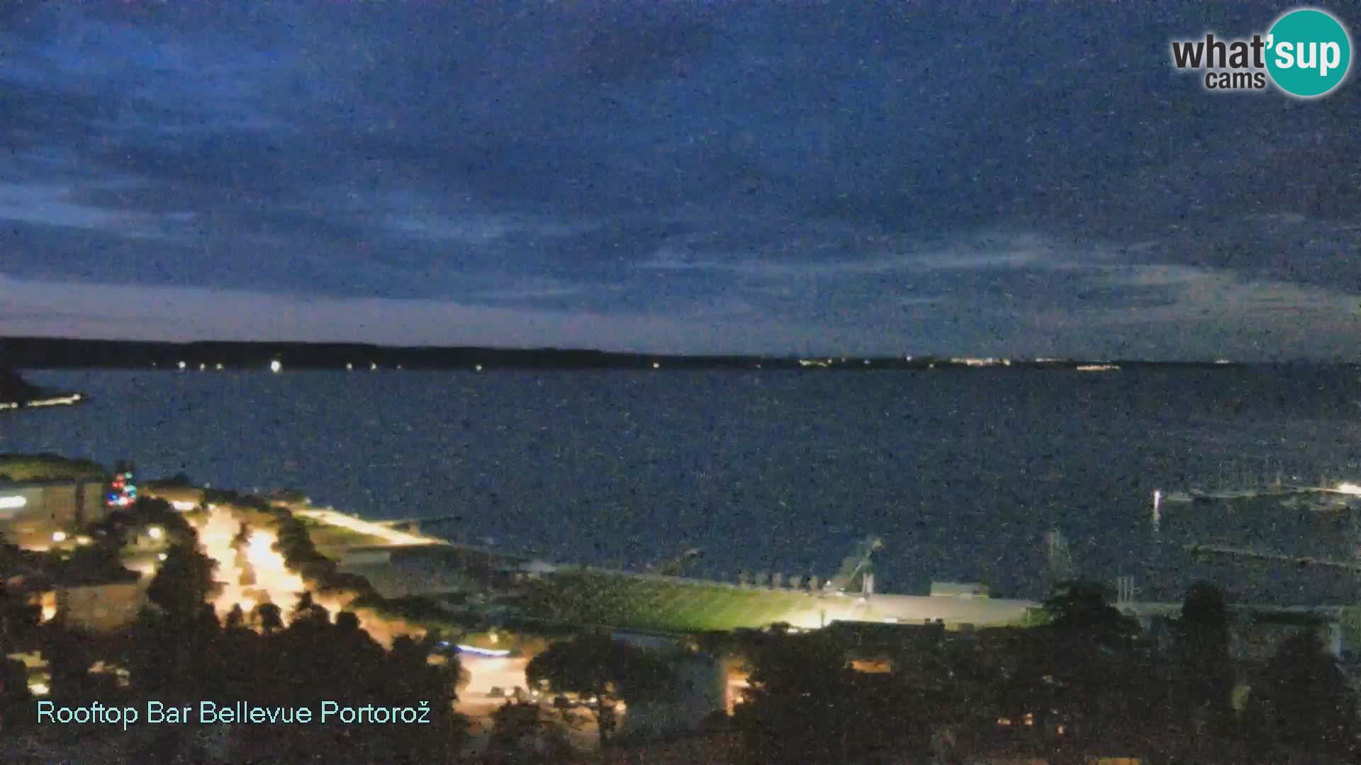 Panorama webcam Portorož – view from Villa Bellevue