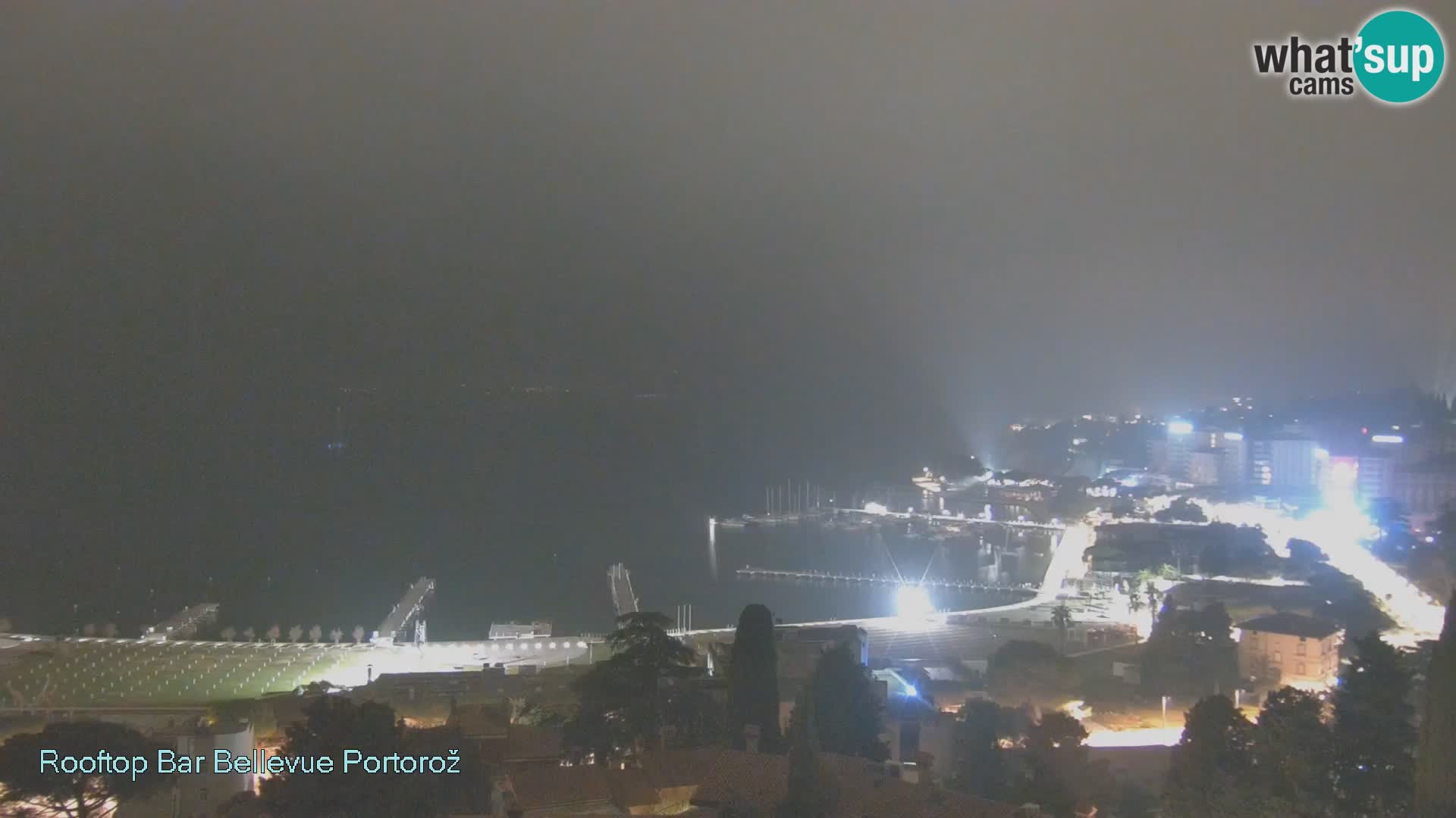 Panorama webcam Portorož – view from Villa Bellevue