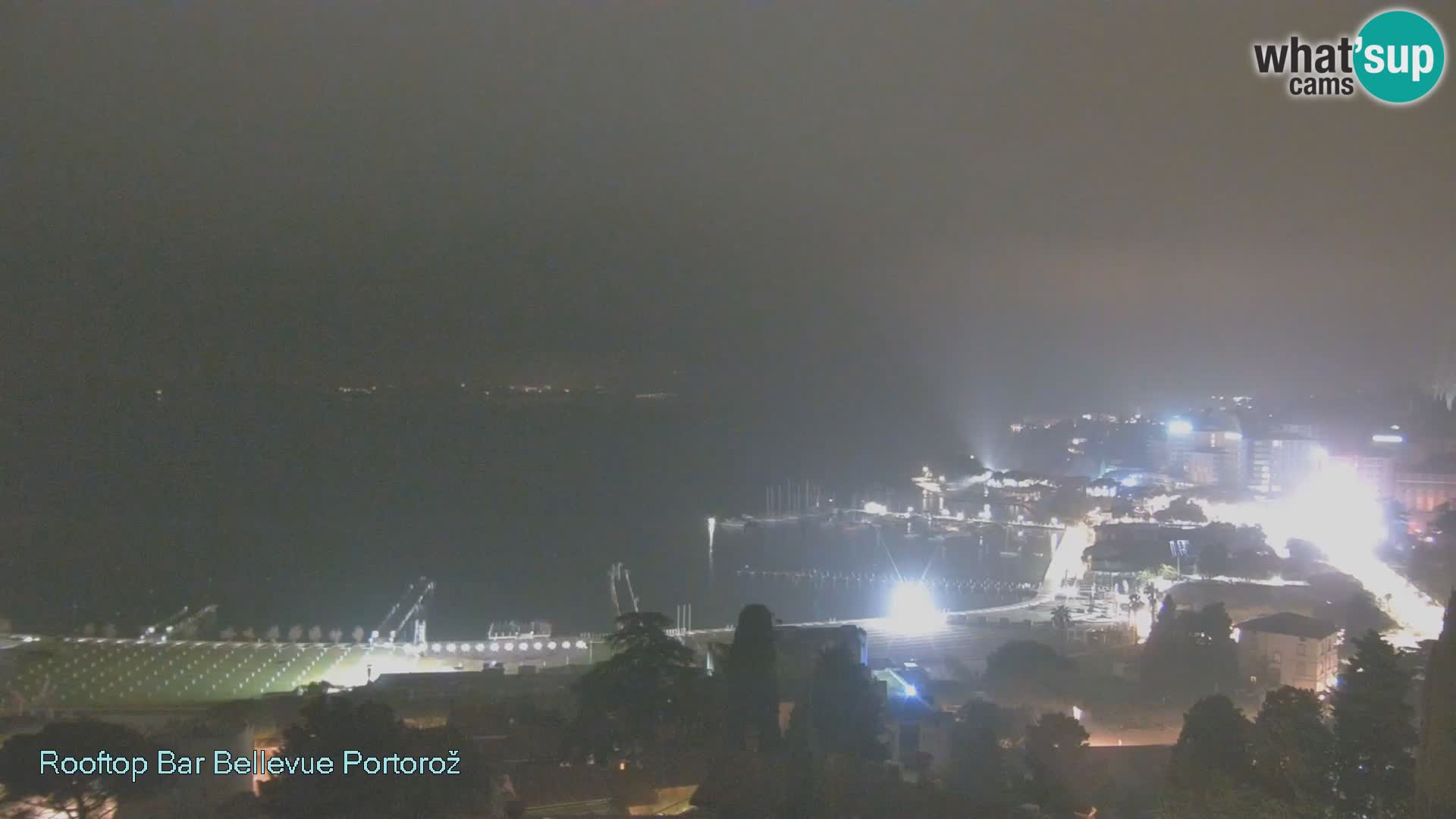 Live webcam Portorož – Panorama dalla Villa Bellevue