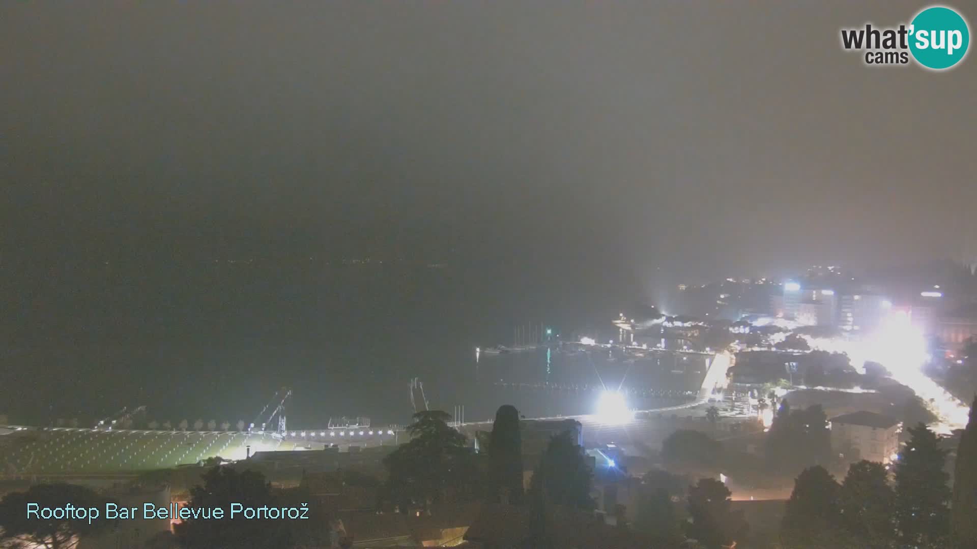 Panorama webcam Portorož – view from Villa Bellevue