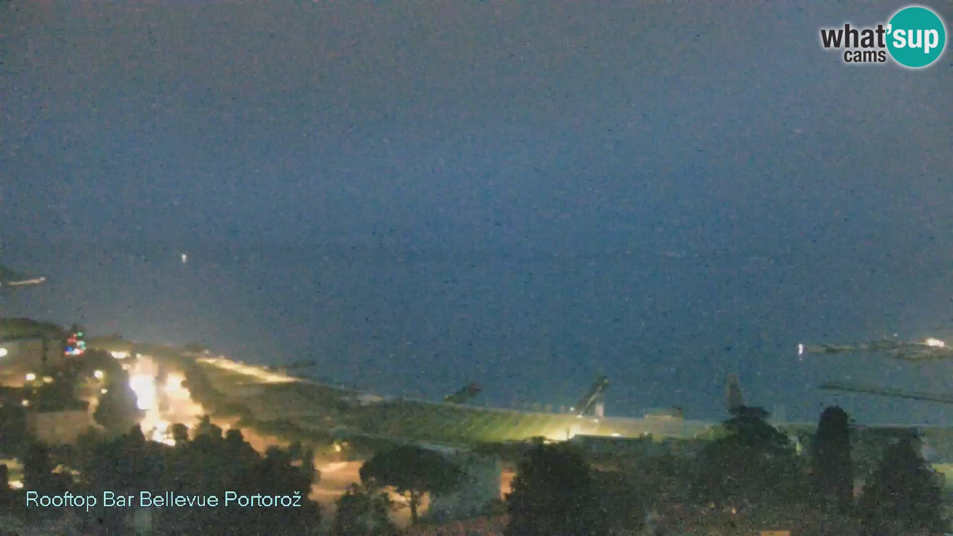 Panorama webcam Portorož – view from Villa Bellevue