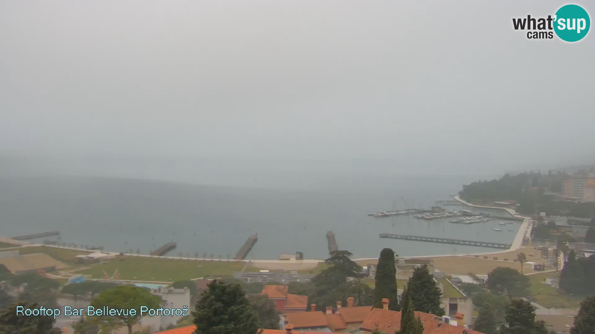 Portorož camera en vivo – Panorama Villa Bellevue