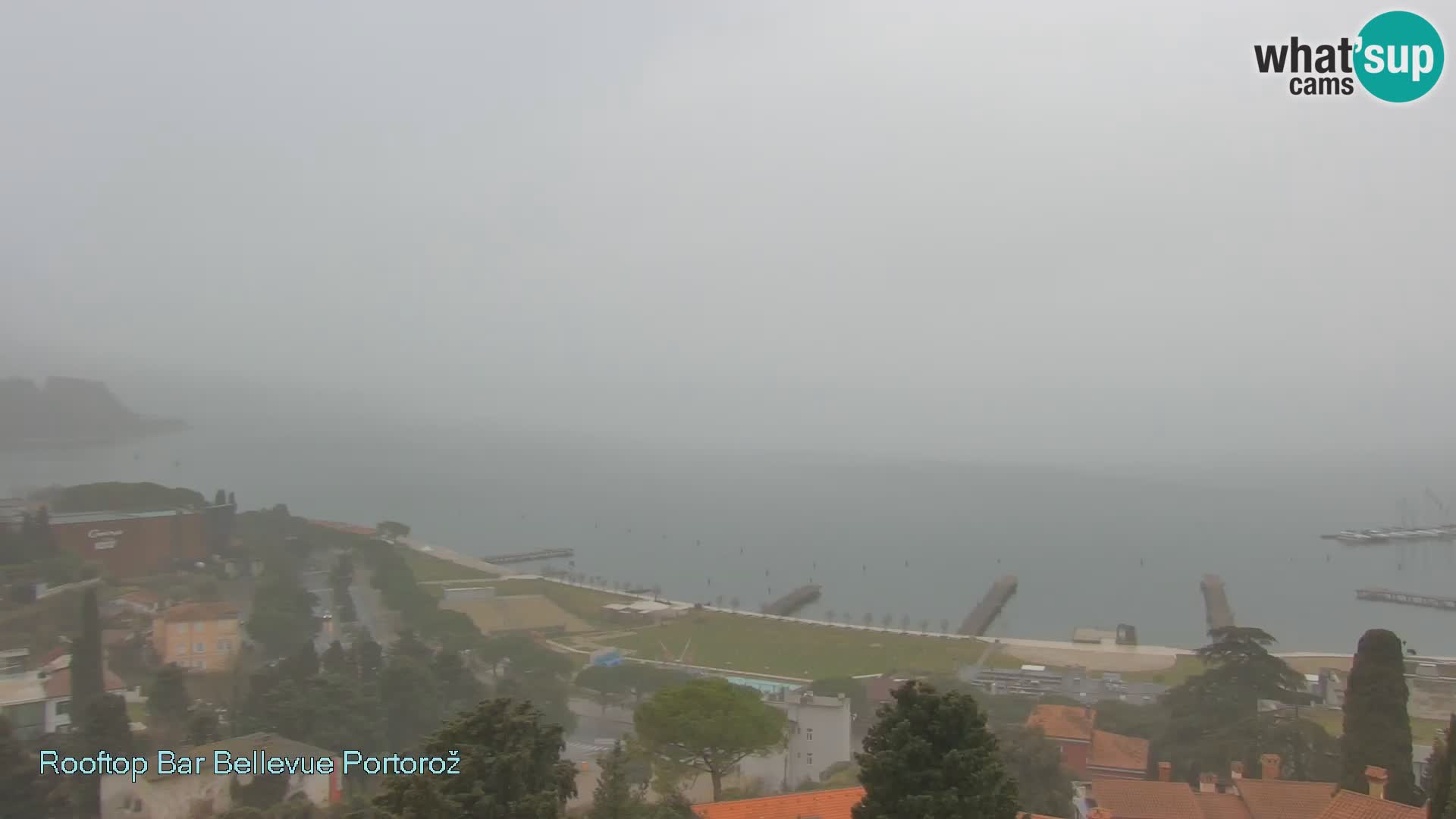 Live webcam Portorož – Panorama dalla Villa Bellevue