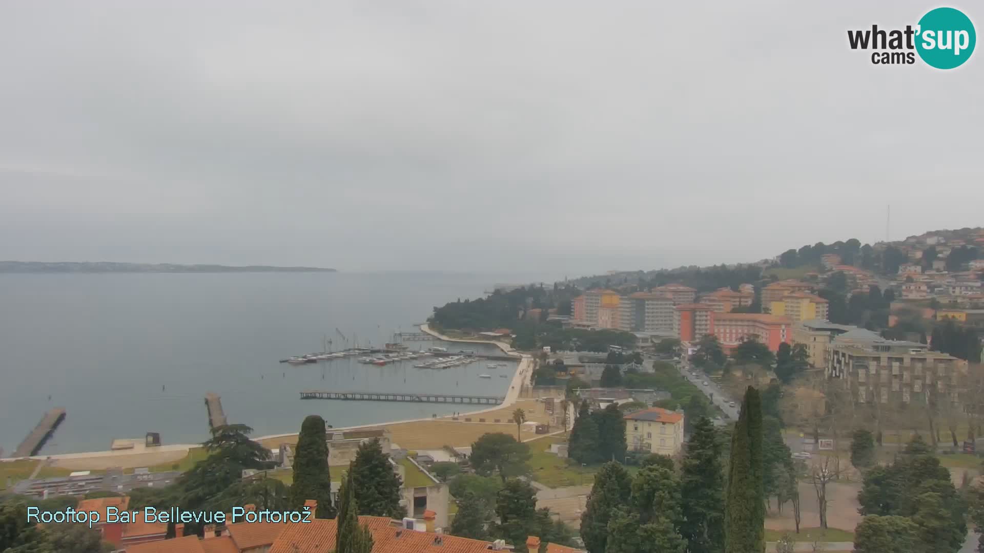 Webcam Portorož – Panorama Villa Bellevue