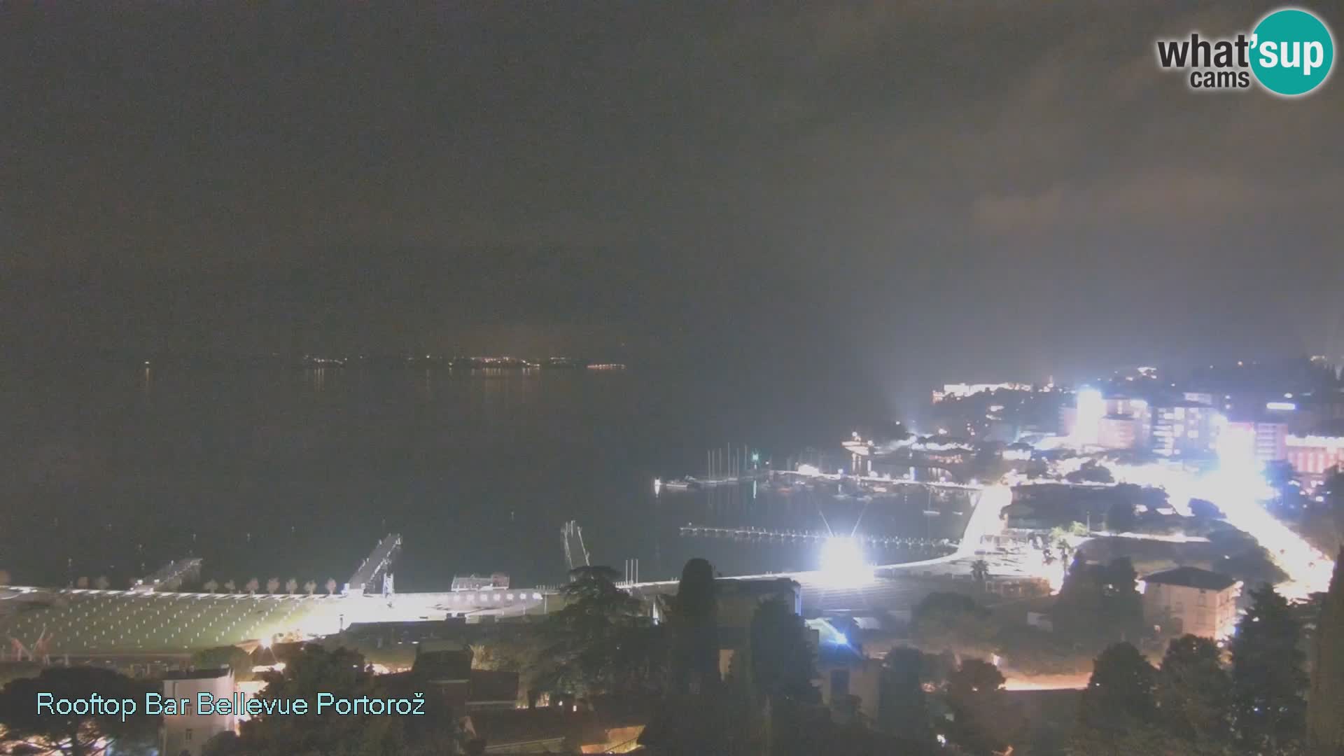 Live webcam Portorož – Panorama dalla Villa Bellevue