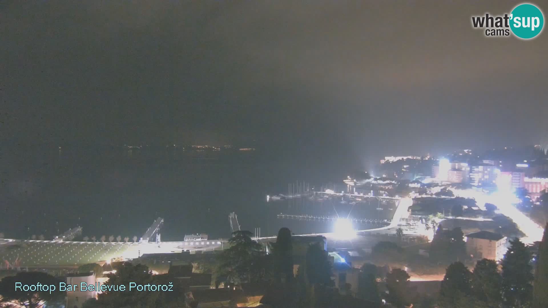 Portorož camera en vivo – Panorama Villa Bellevue