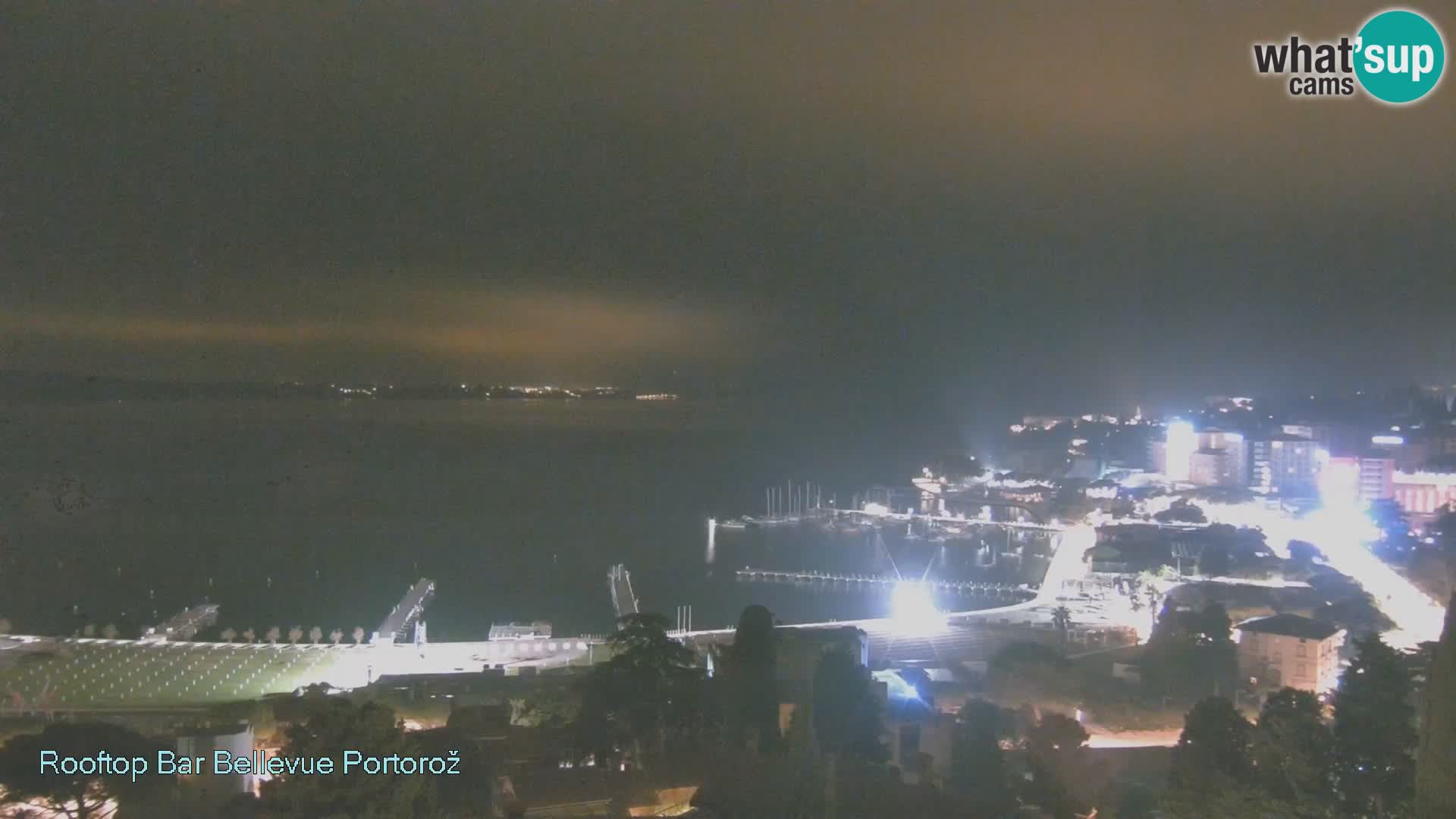 Portorož camera en vivo – Panorama Villa Bellevue