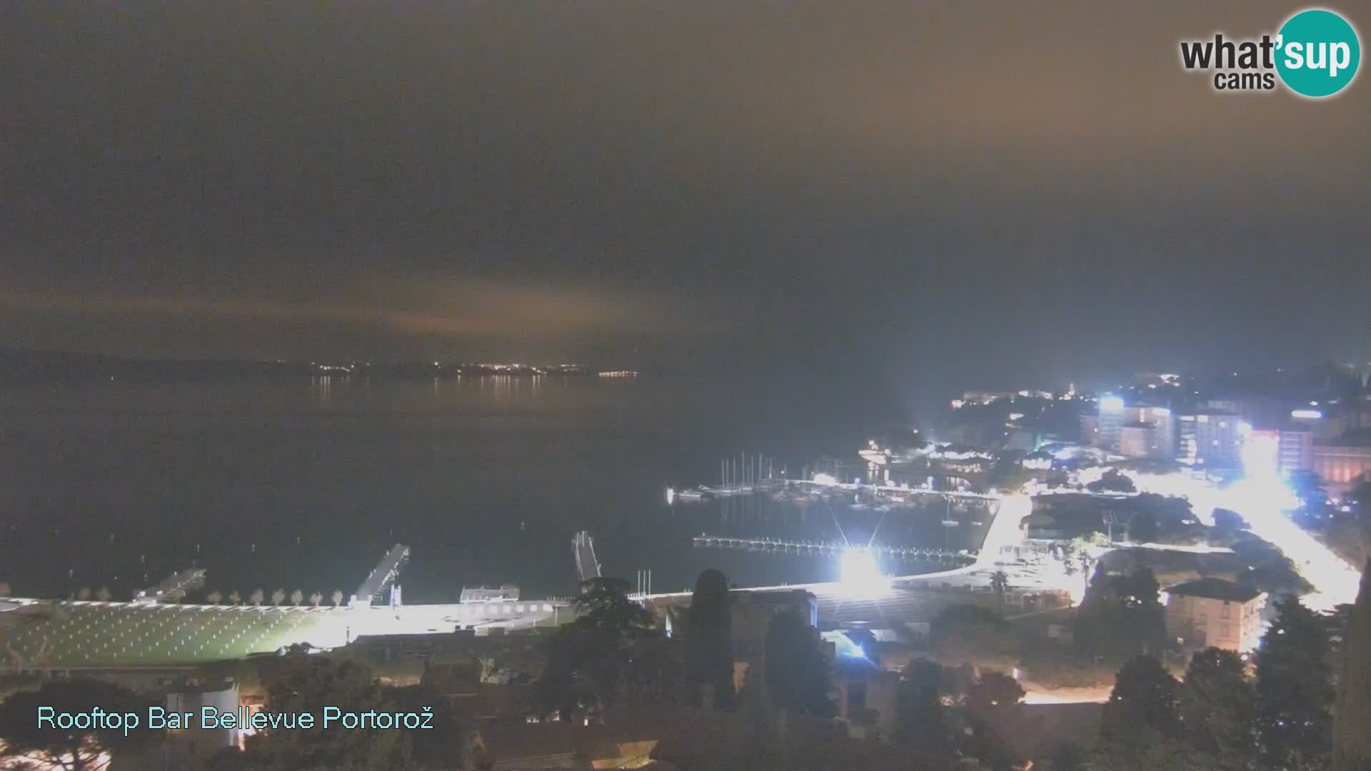 Panorama webcam Portorož – view from Villa Bellevue