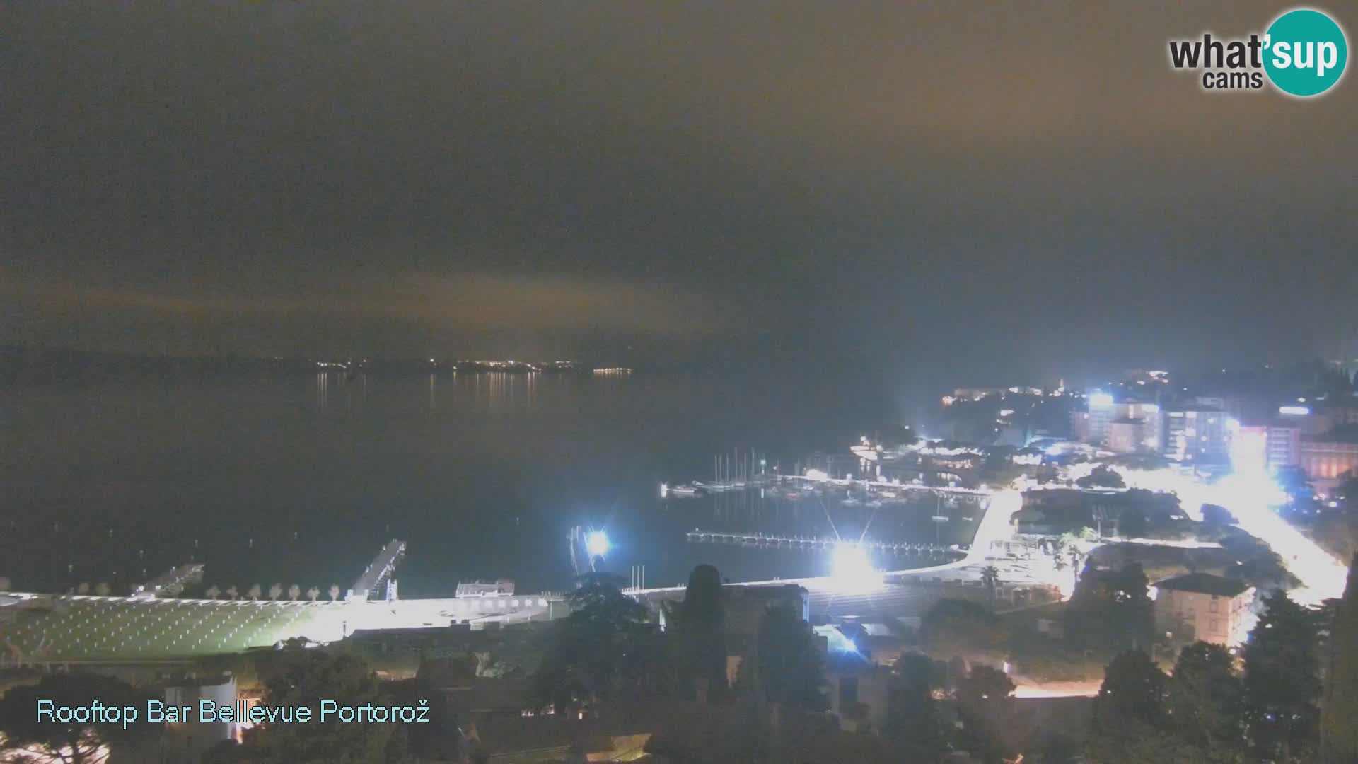 Portorož camera en vivo – Panorama Villa Bellevue