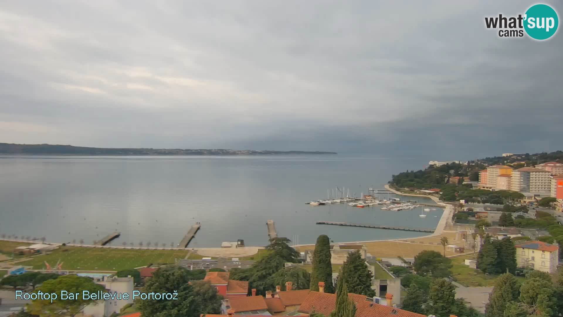 Webcam Portorož – Panorama Villa Bellevue