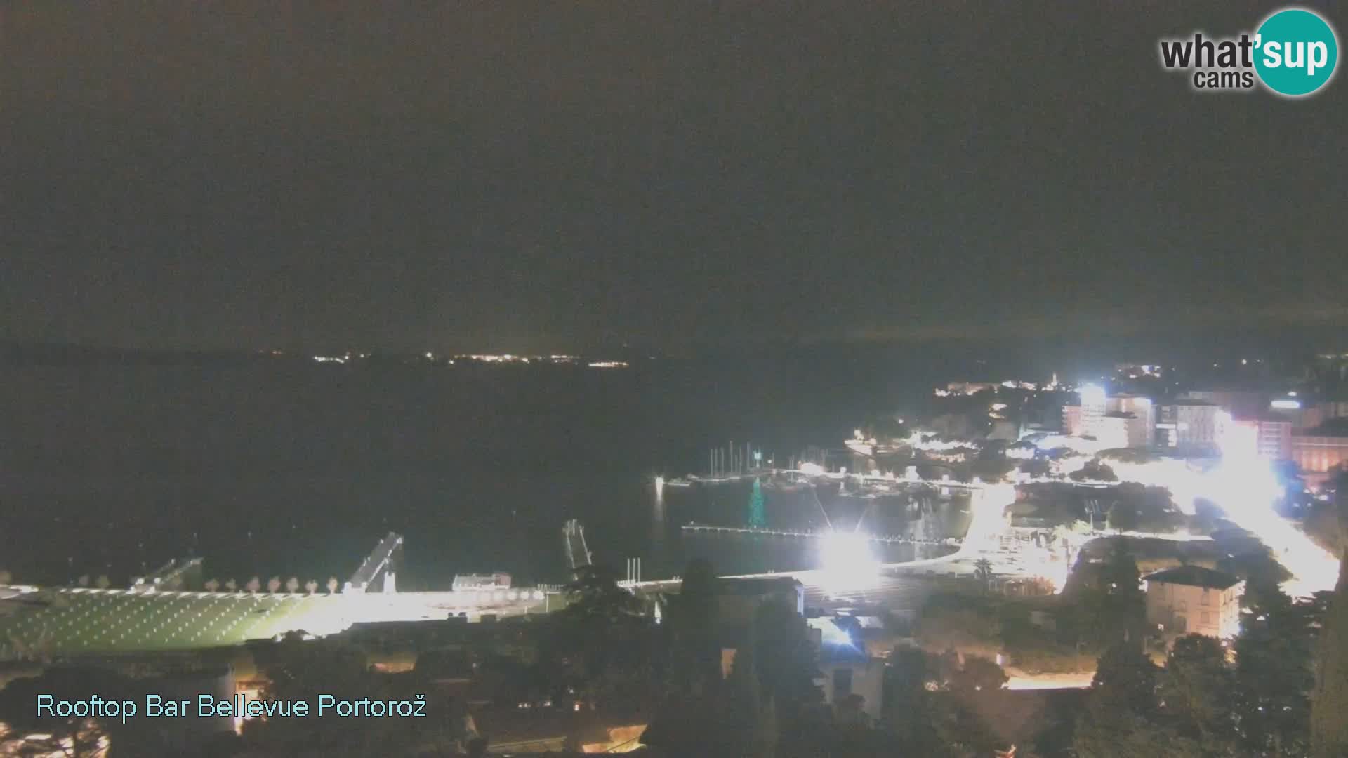 Portorož camera en vivo – Panorama Villa Bellevue