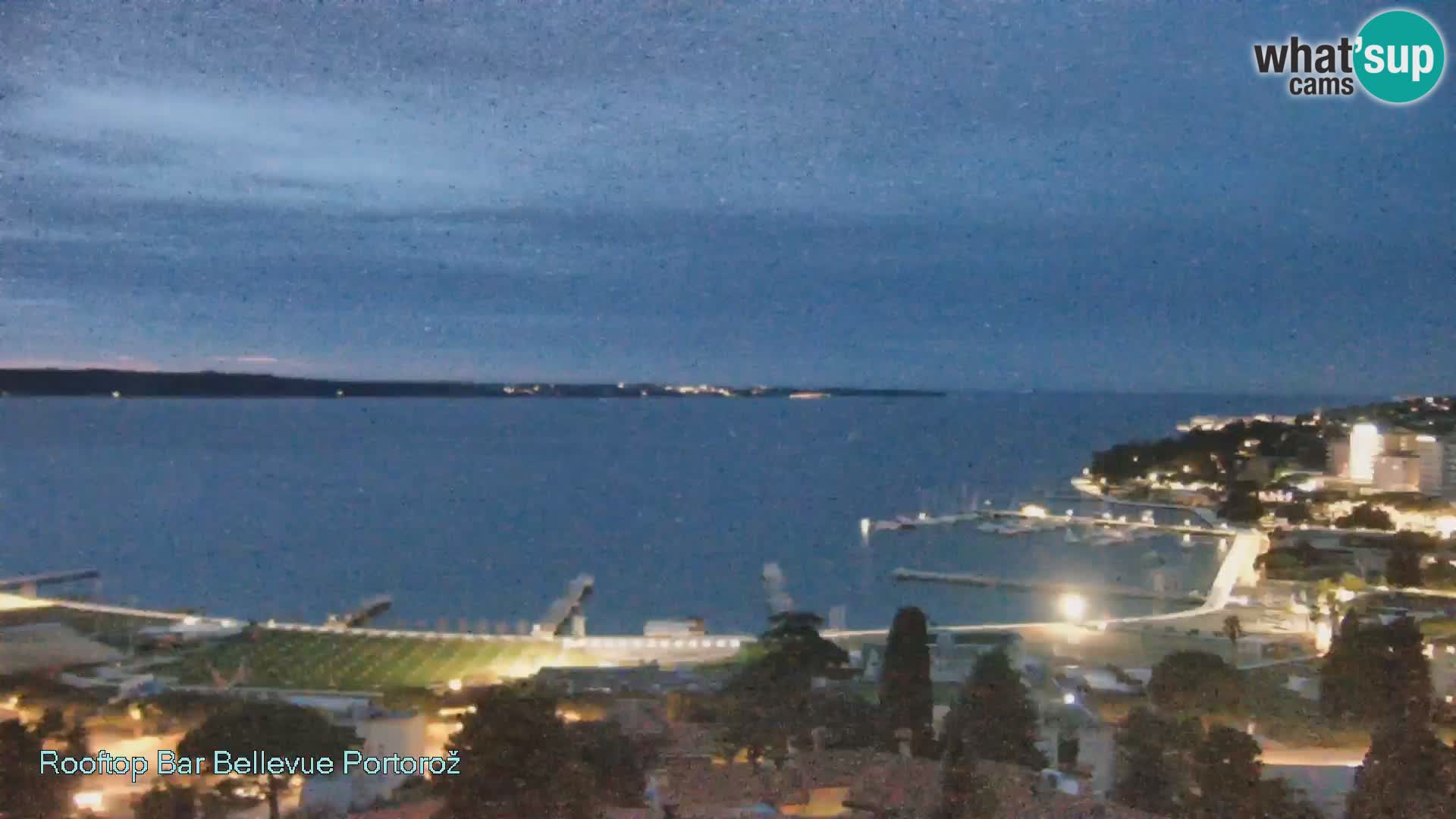 Portorož camera en vivo – Panorama Villa Bellevue