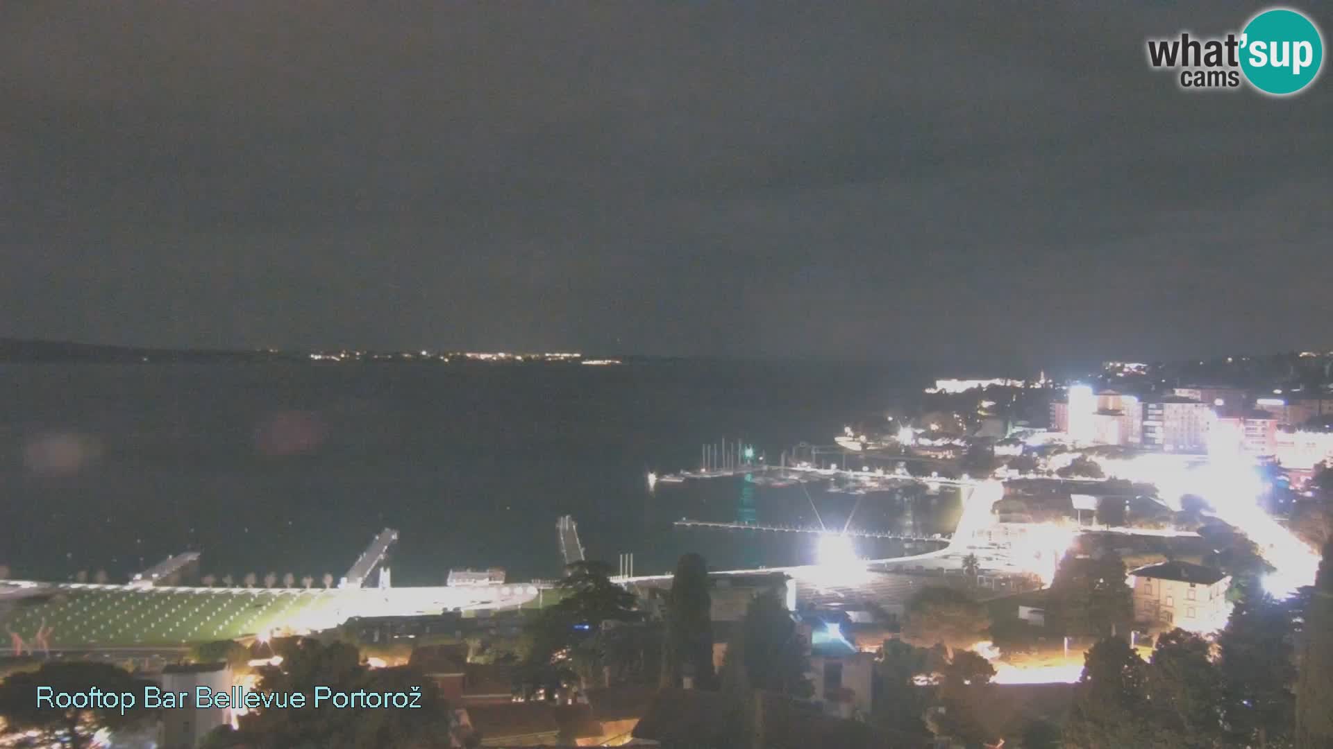 Live webcam Portorož – Panorama dalla Villa Bellevue