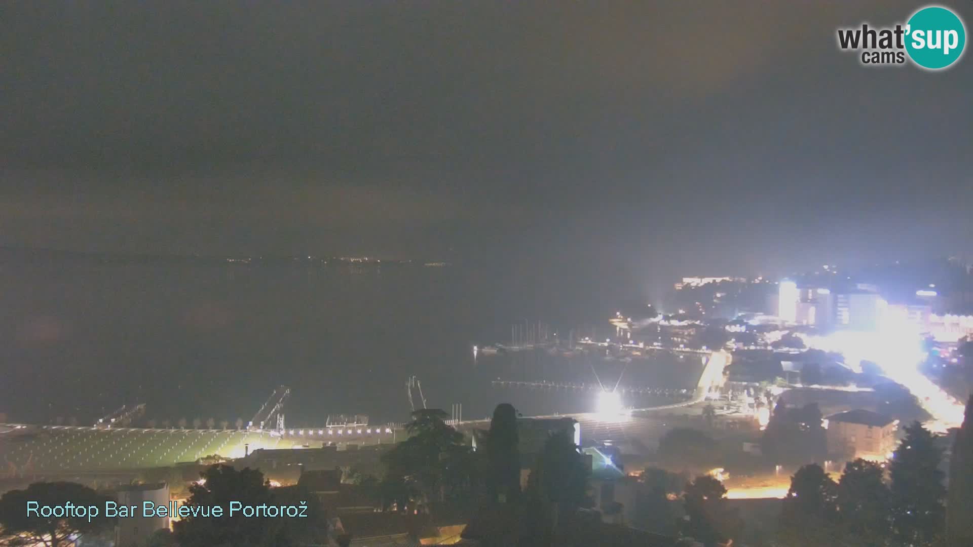 Live webcam Portorož – Panorama dalla Villa Bellevue