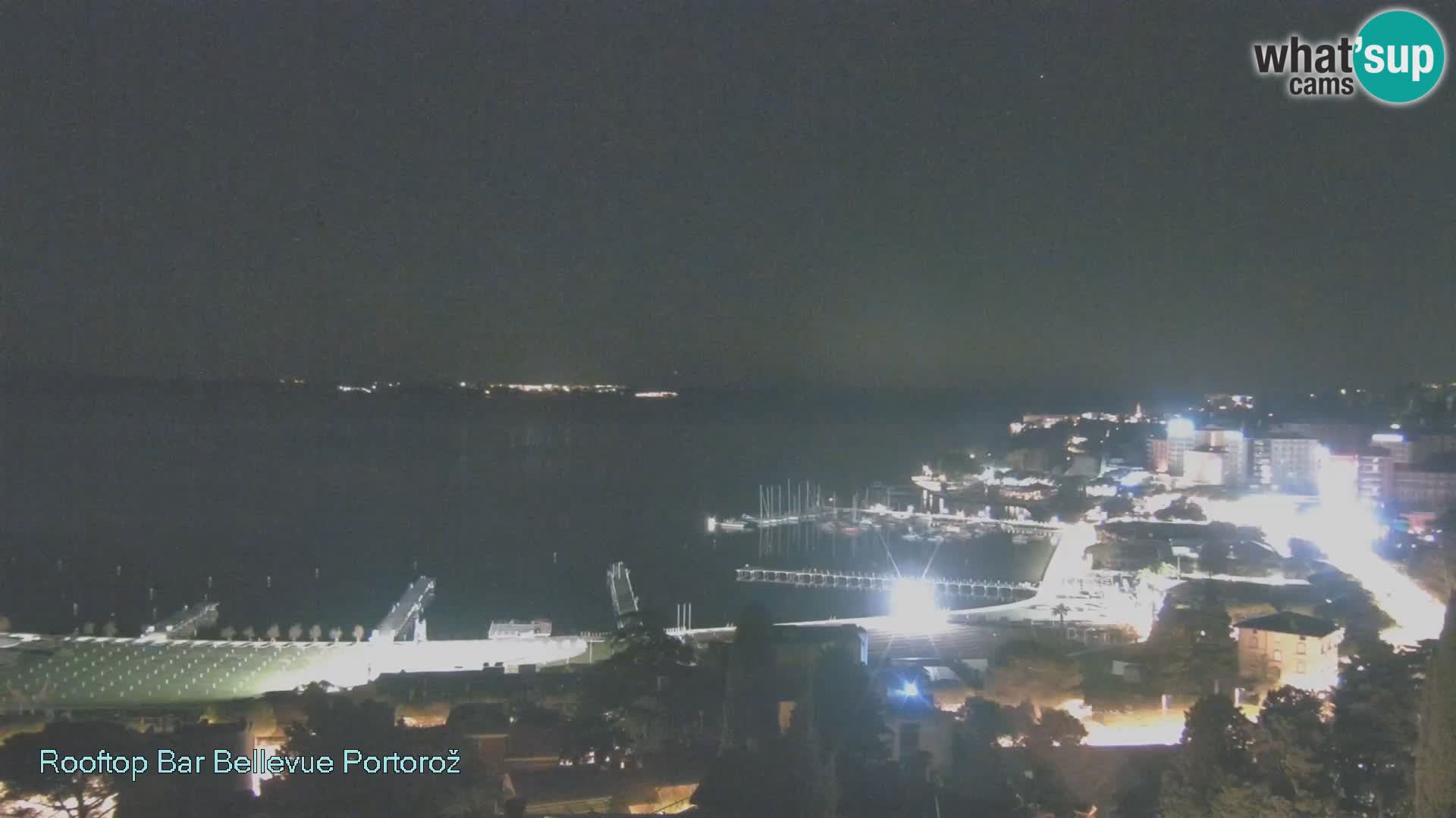 Live webcam Portorož – Panorama dalla Villa Bellevue