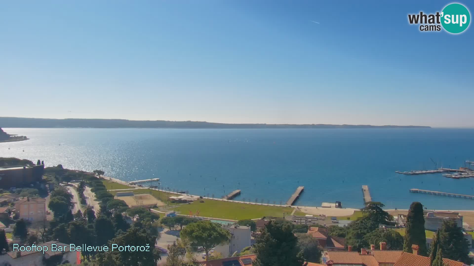 Webcam Portorož – Panorama Villa Bellevue