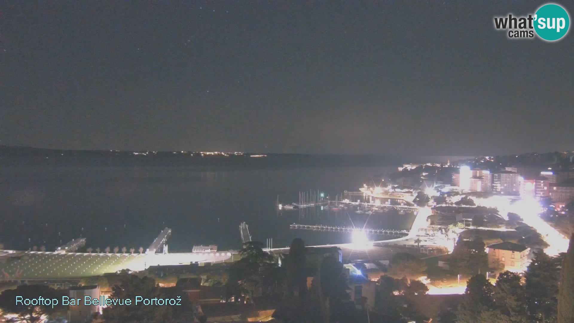 Portorož camera en vivo – Panorama Villa Bellevue