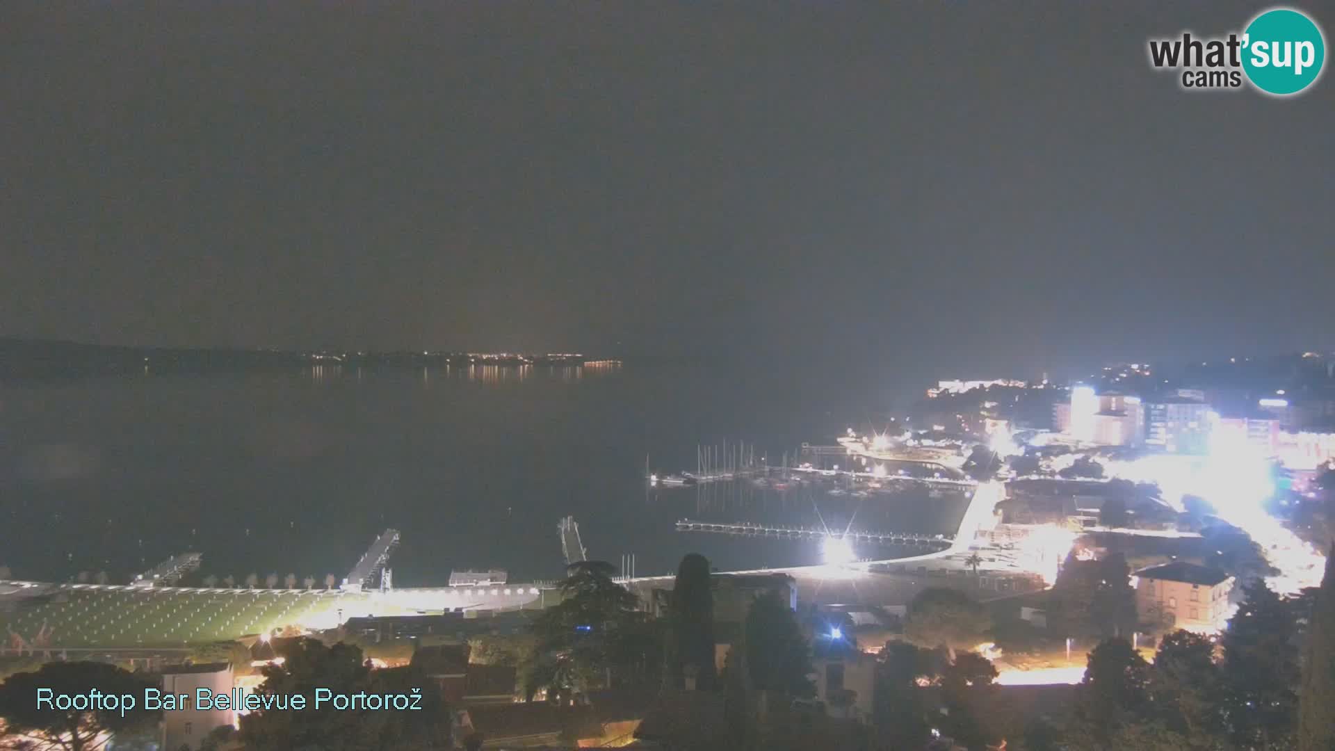 Live webcam Portorož – Panorama dalla Villa Bellevue