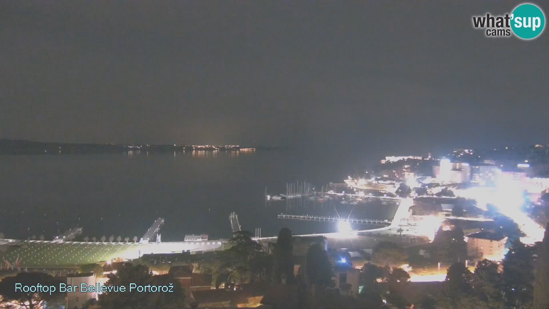 Portorož camera en vivo – Panorama Villa Bellevue