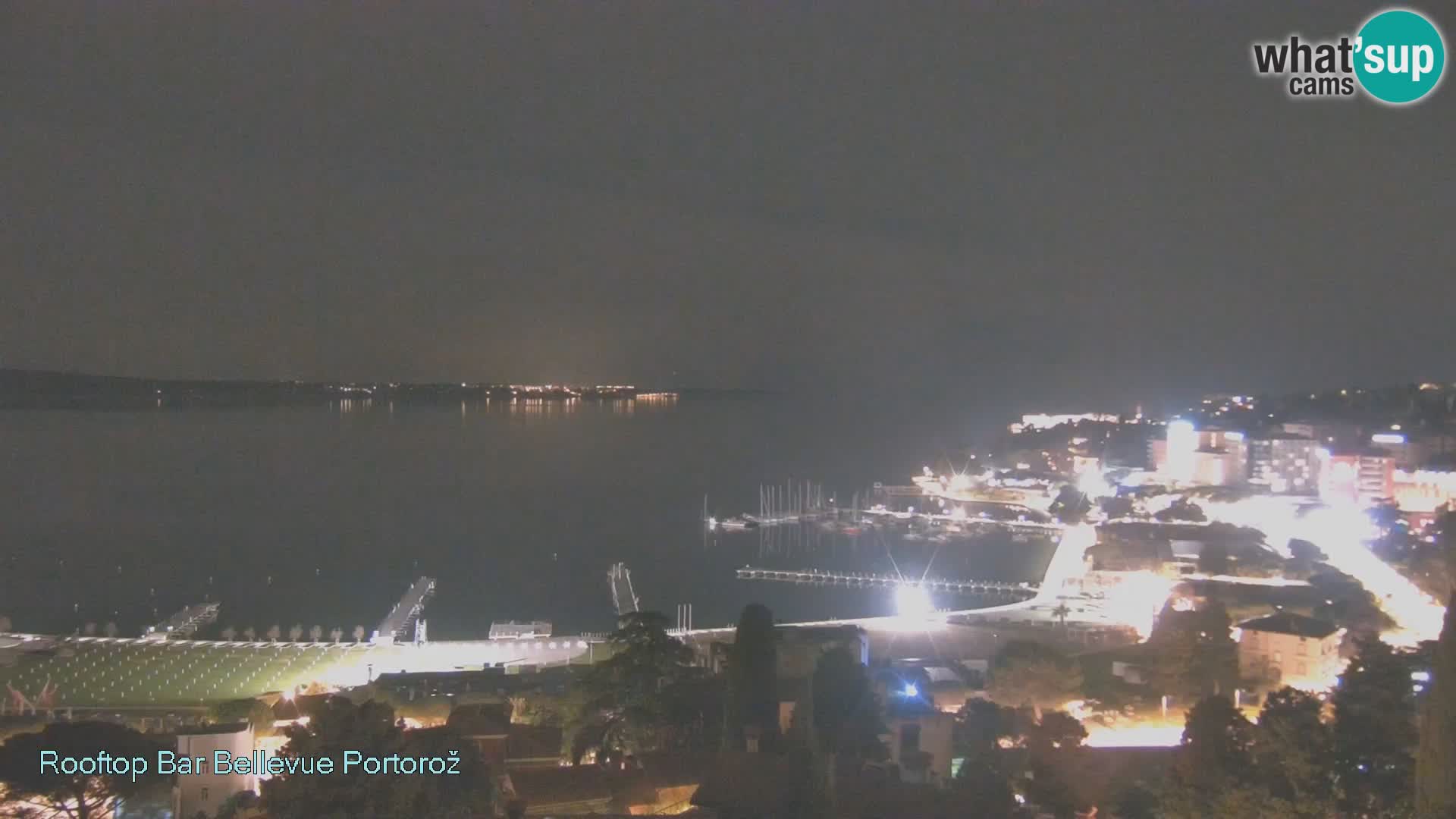 Portorož camera en vivo – Panorama Villa Bellevue