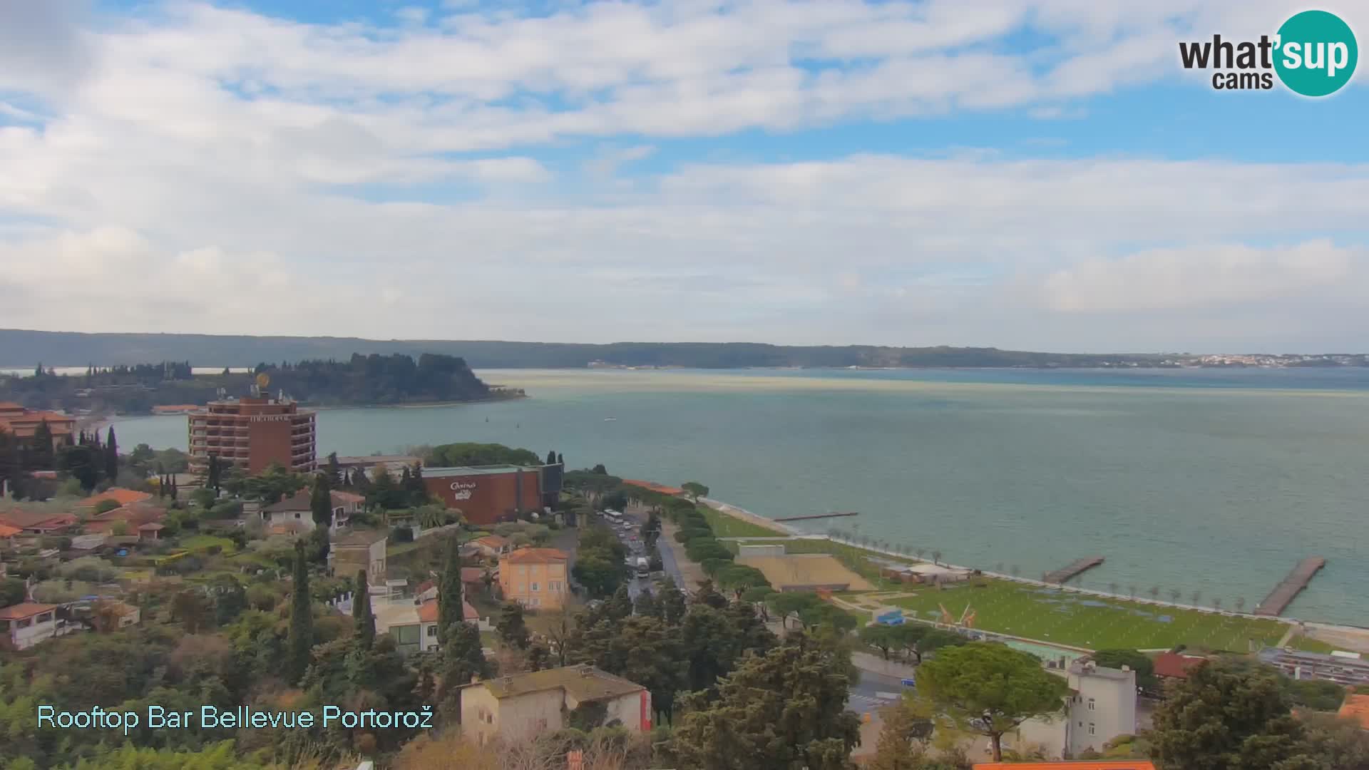 Webcam Portorož – Panorama Villa Bellevue