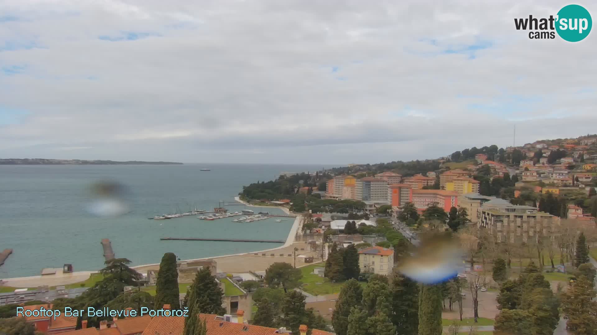 Webcam Portorož – Panorama Villa Bellevue