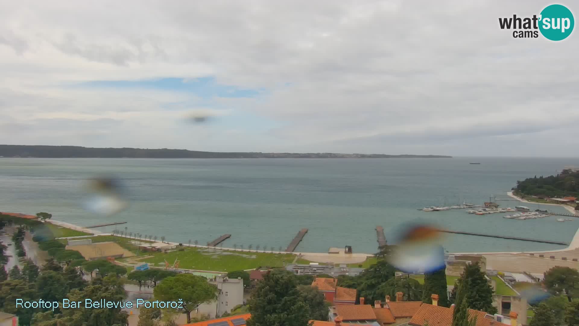 Live webcam Portorož – Panorama dalla Villa Bellevue