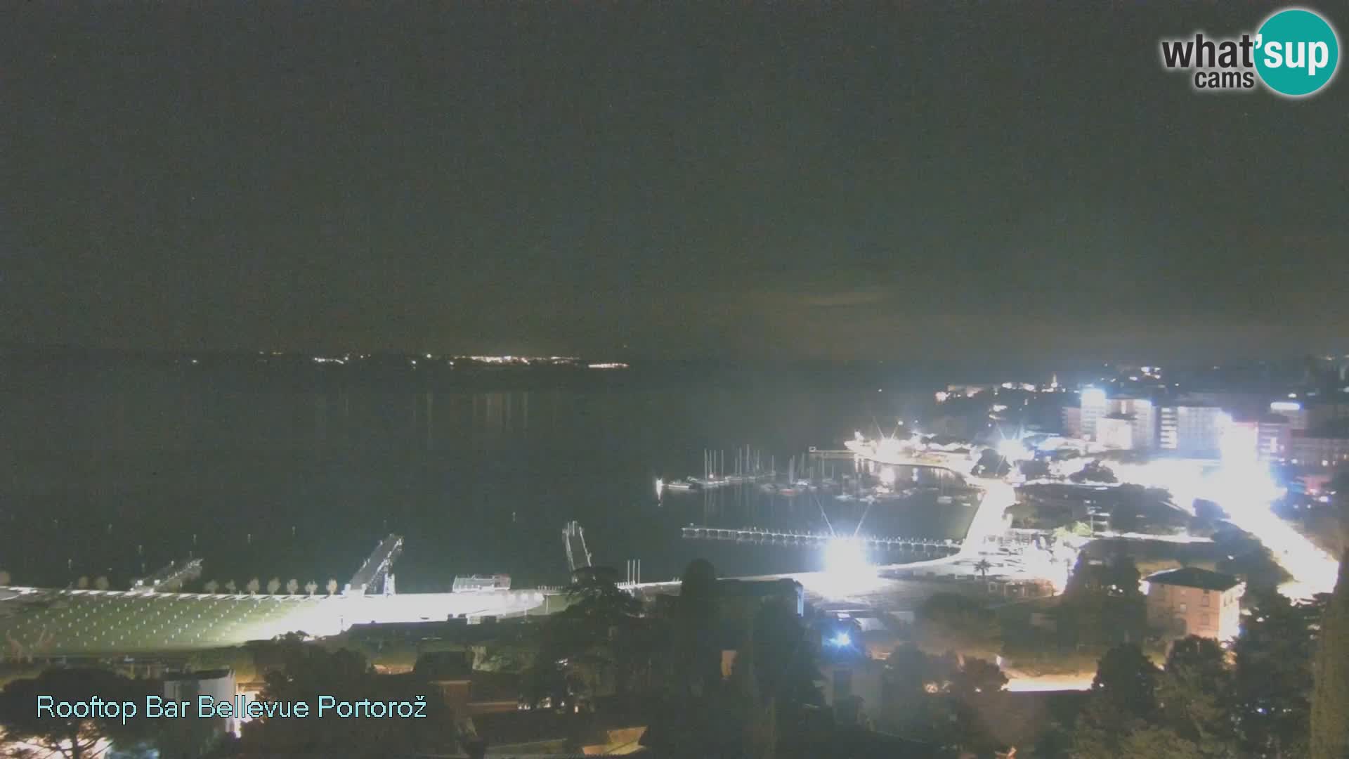 Panorama webcam Portorož – view from Villa Bellevue