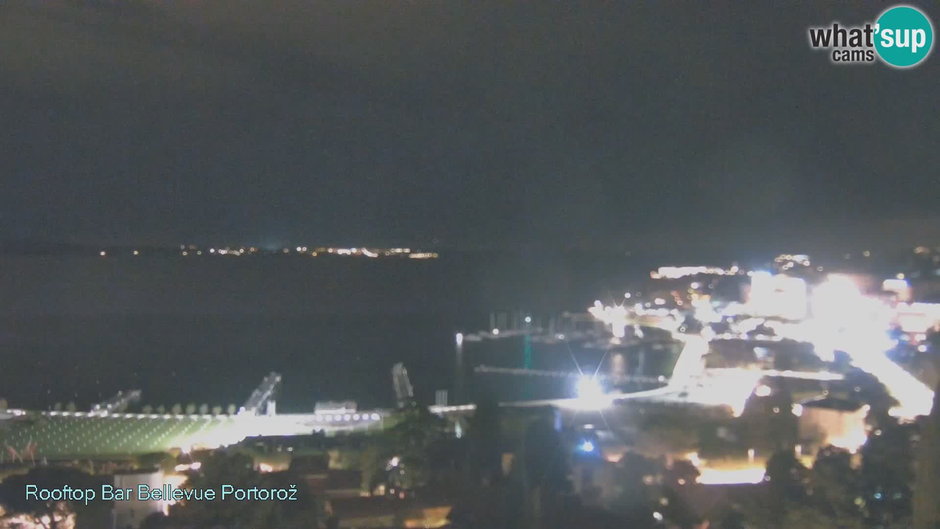 Live webcam Portorož – Panorama dalla Villa Bellevue