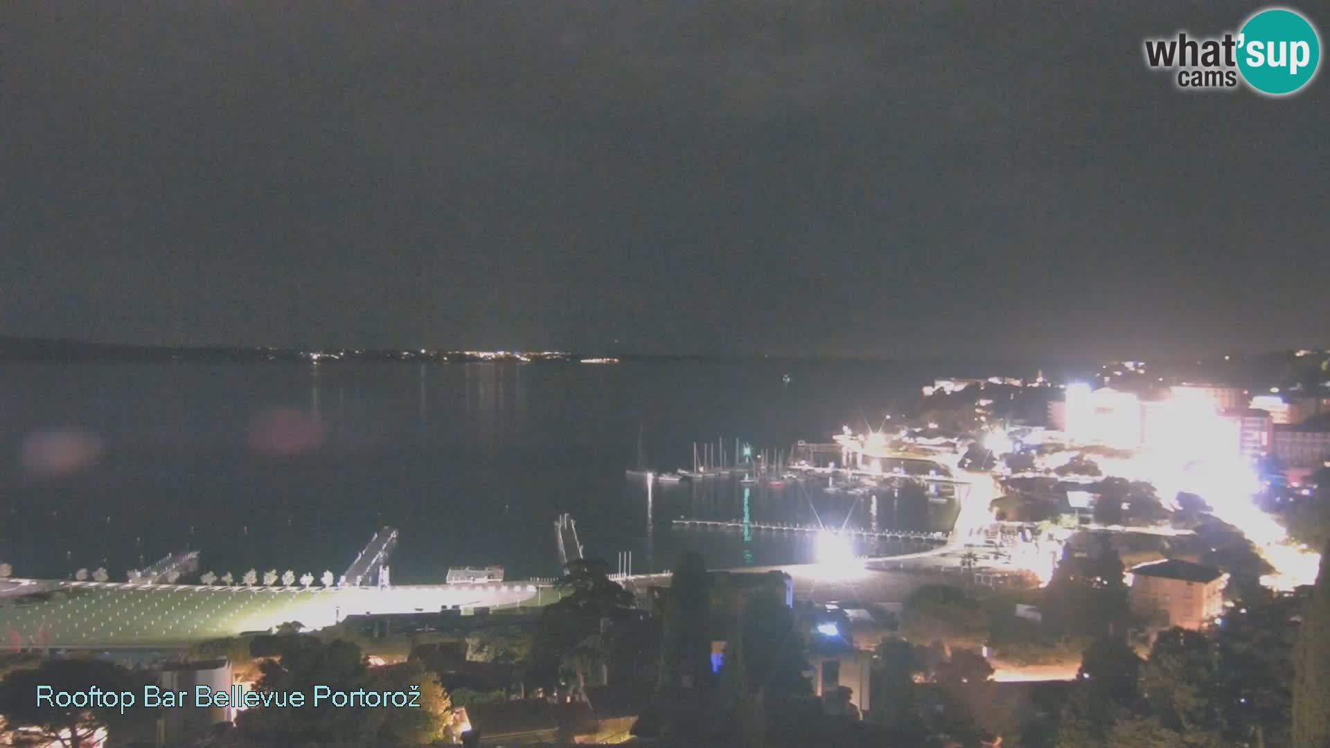 Panorama webcam Portorož – view from Villa Bellevue