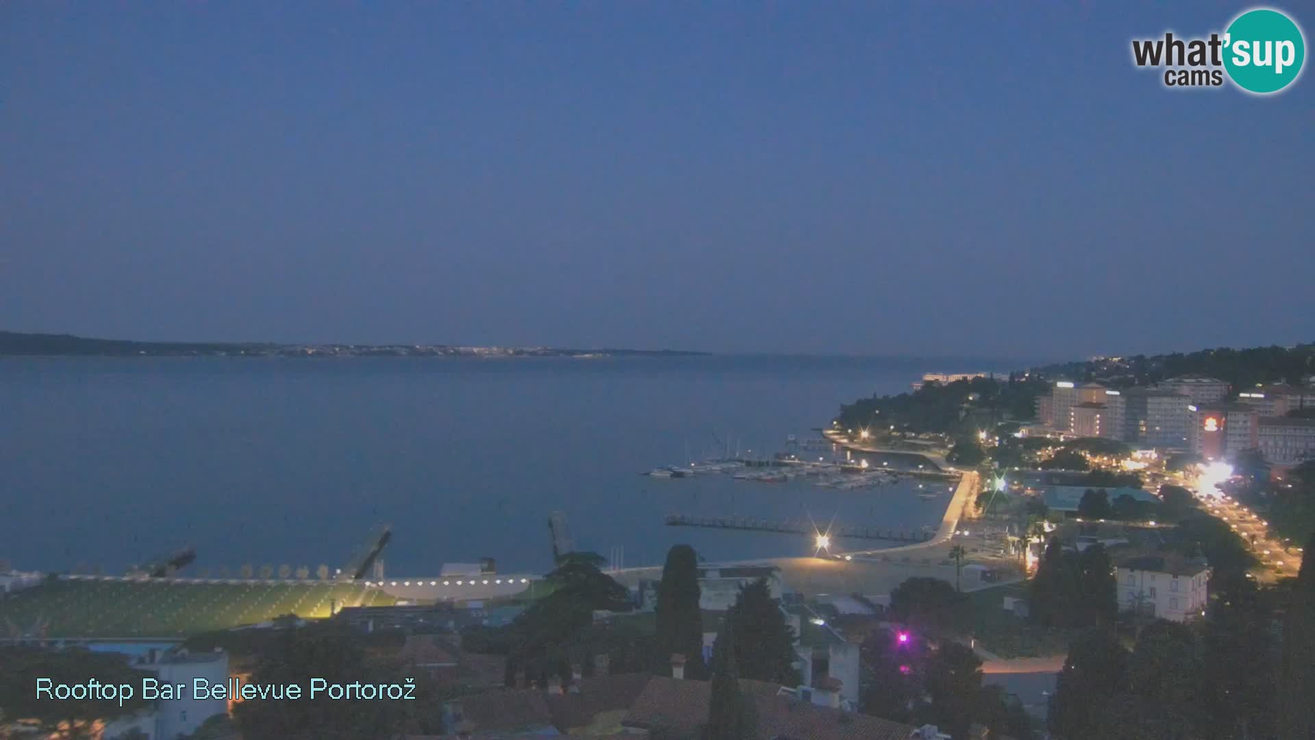 Webcam Portorož – Panorama Villa Bellevue