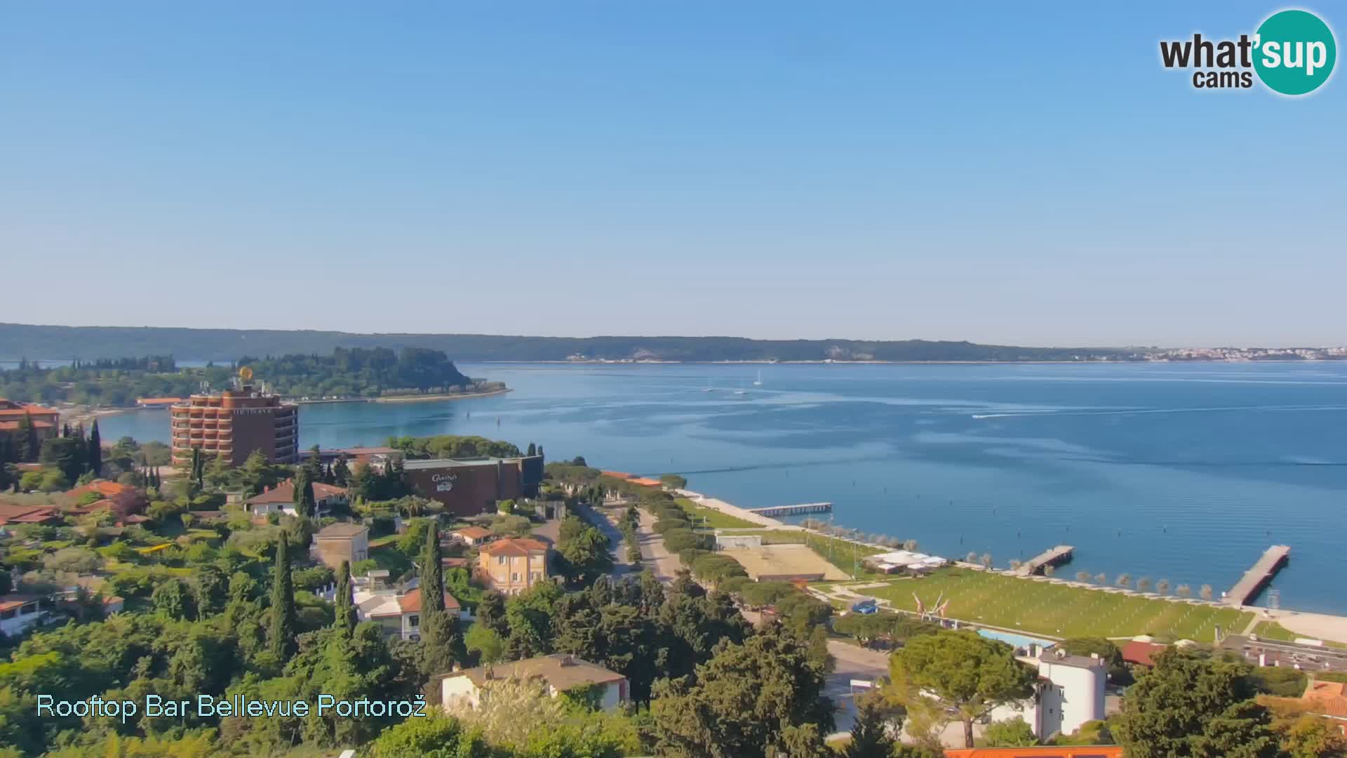 Webcam Portorož – Panorama Villa Bellevue