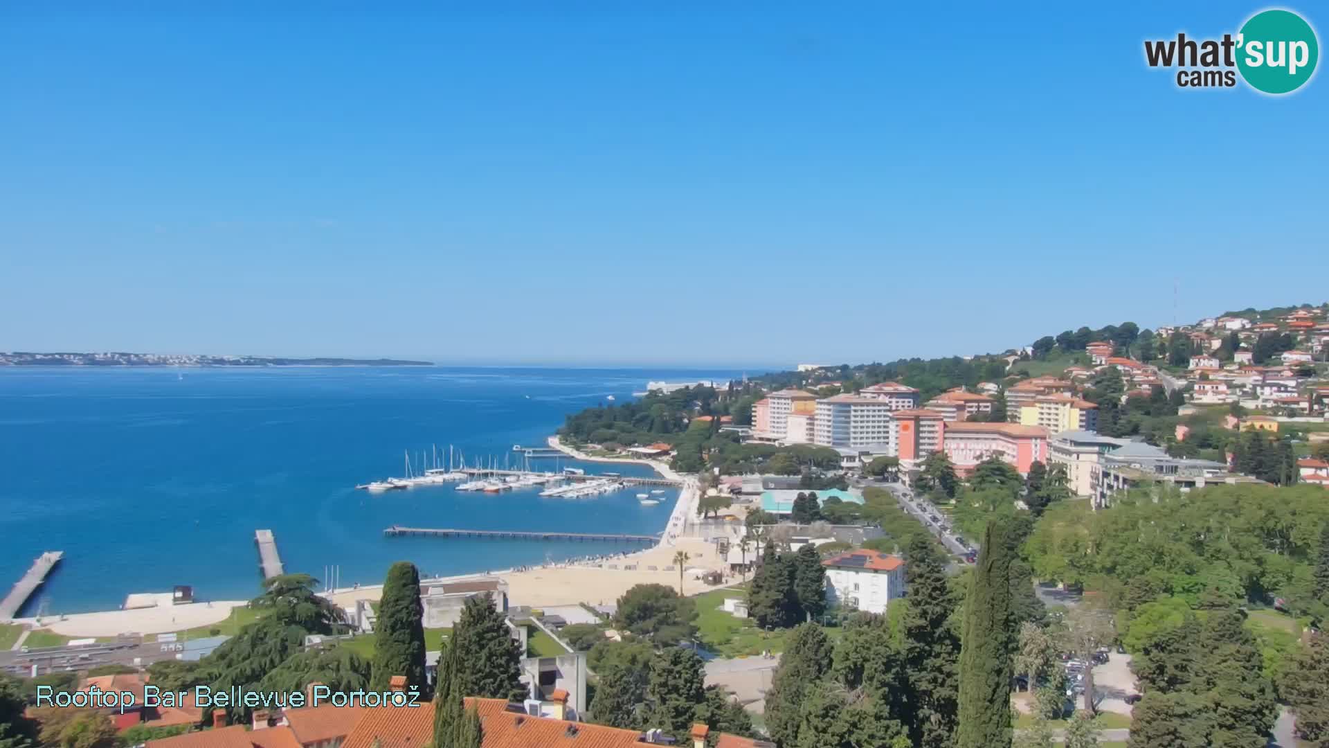 Live Cam Portorož – Panorama Villa Bellevue