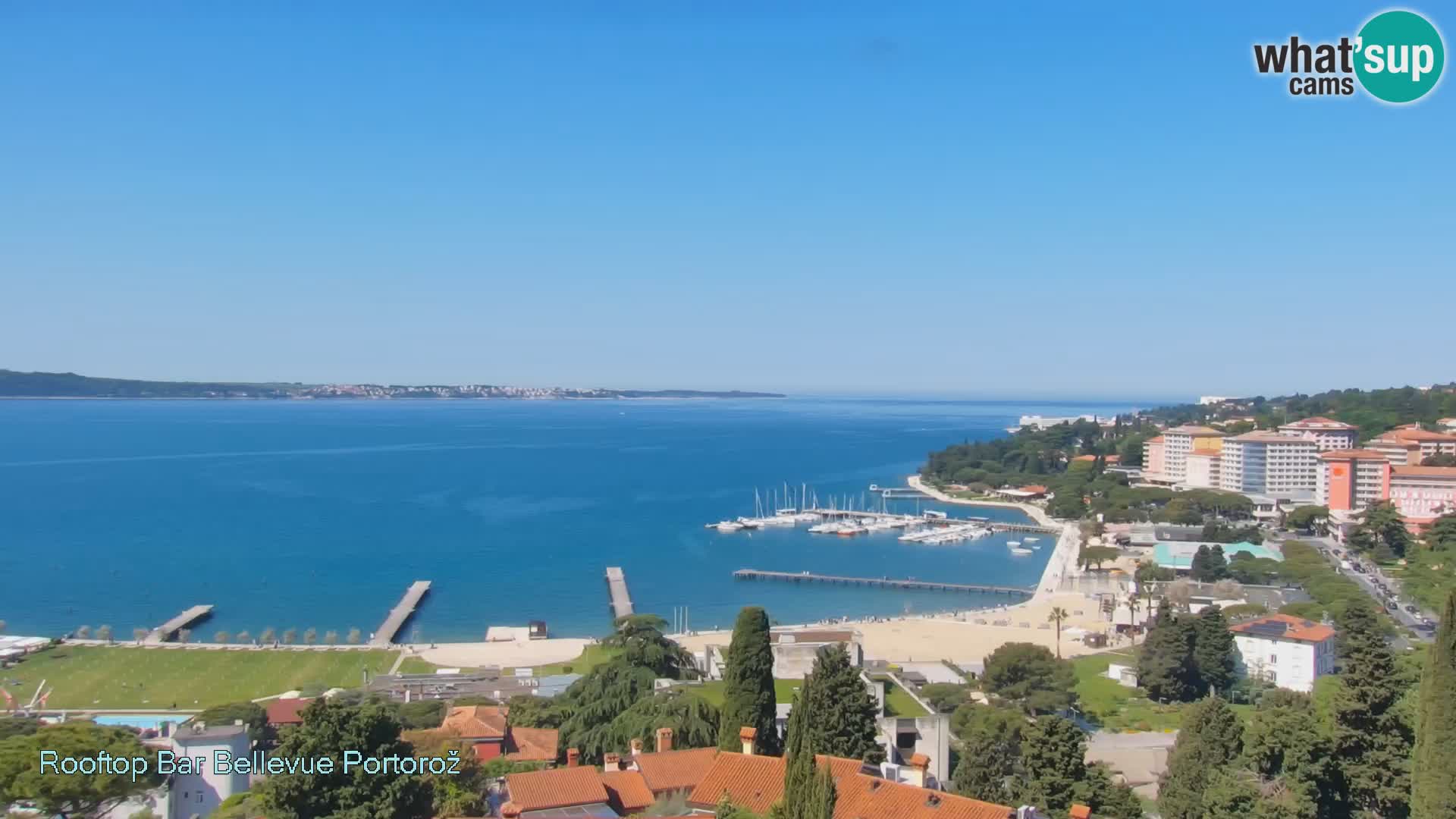 Webcam Portorož – Panorama Villa Bellevue