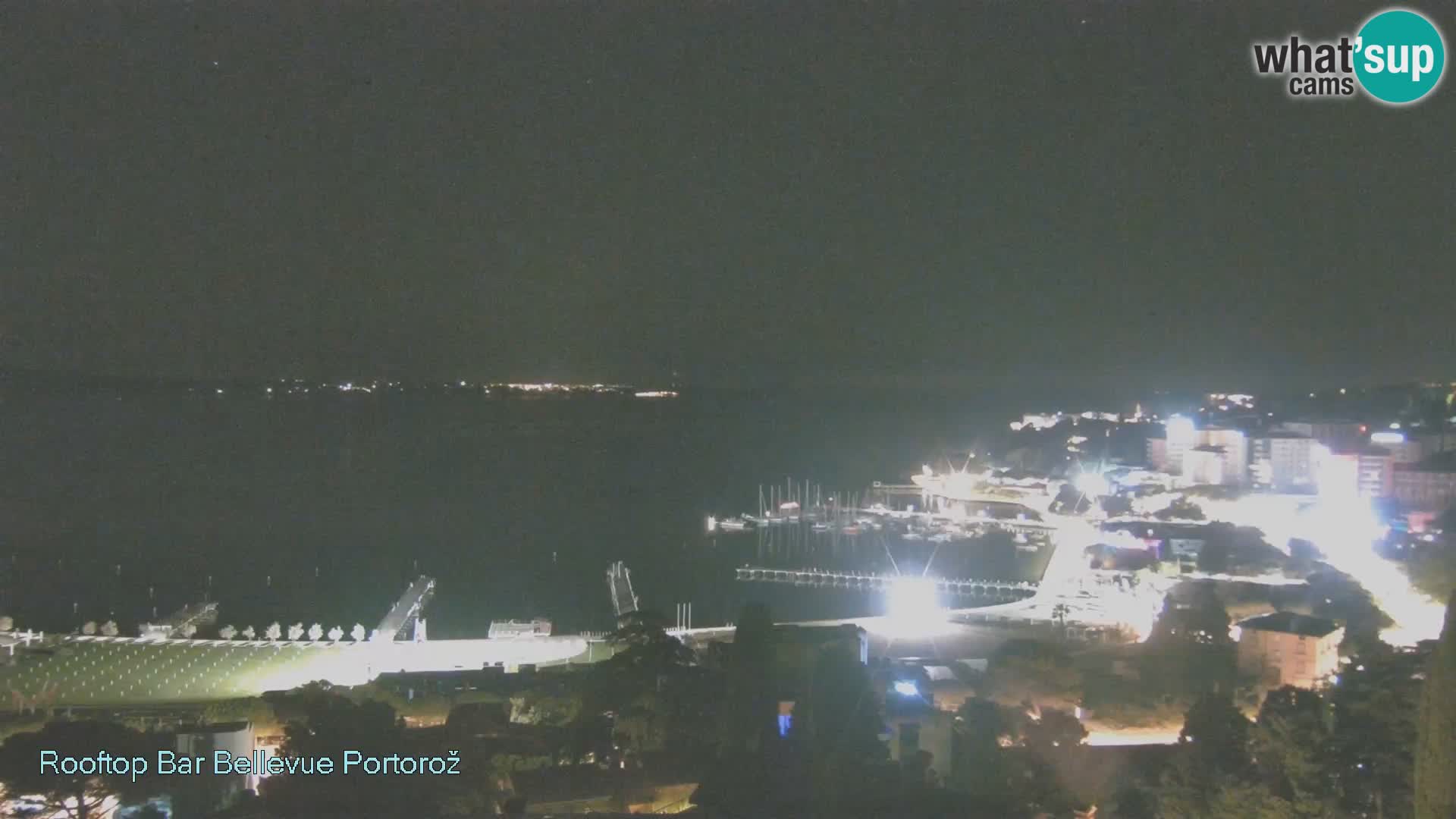 Live webcam Portorož – Panorama dalla Villa Bellevue