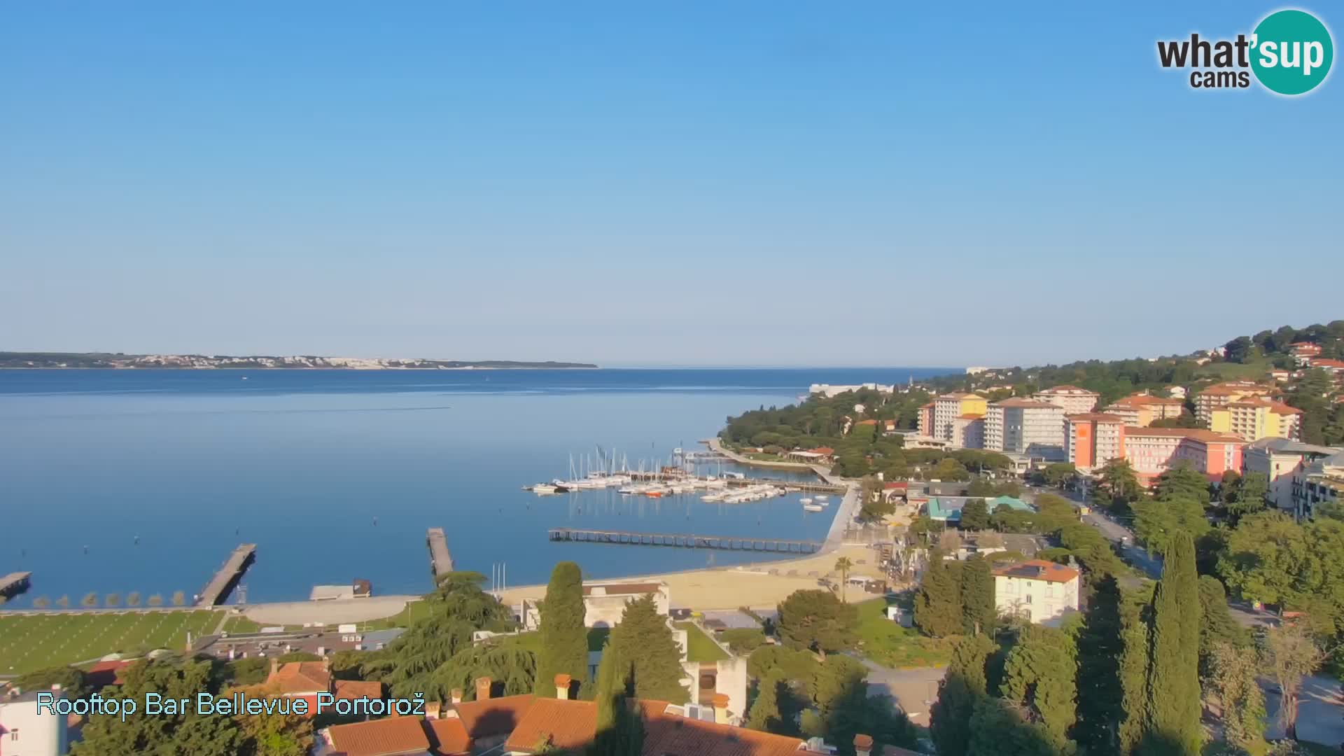 Webcam Portorož – Panorama Villa Bellevue