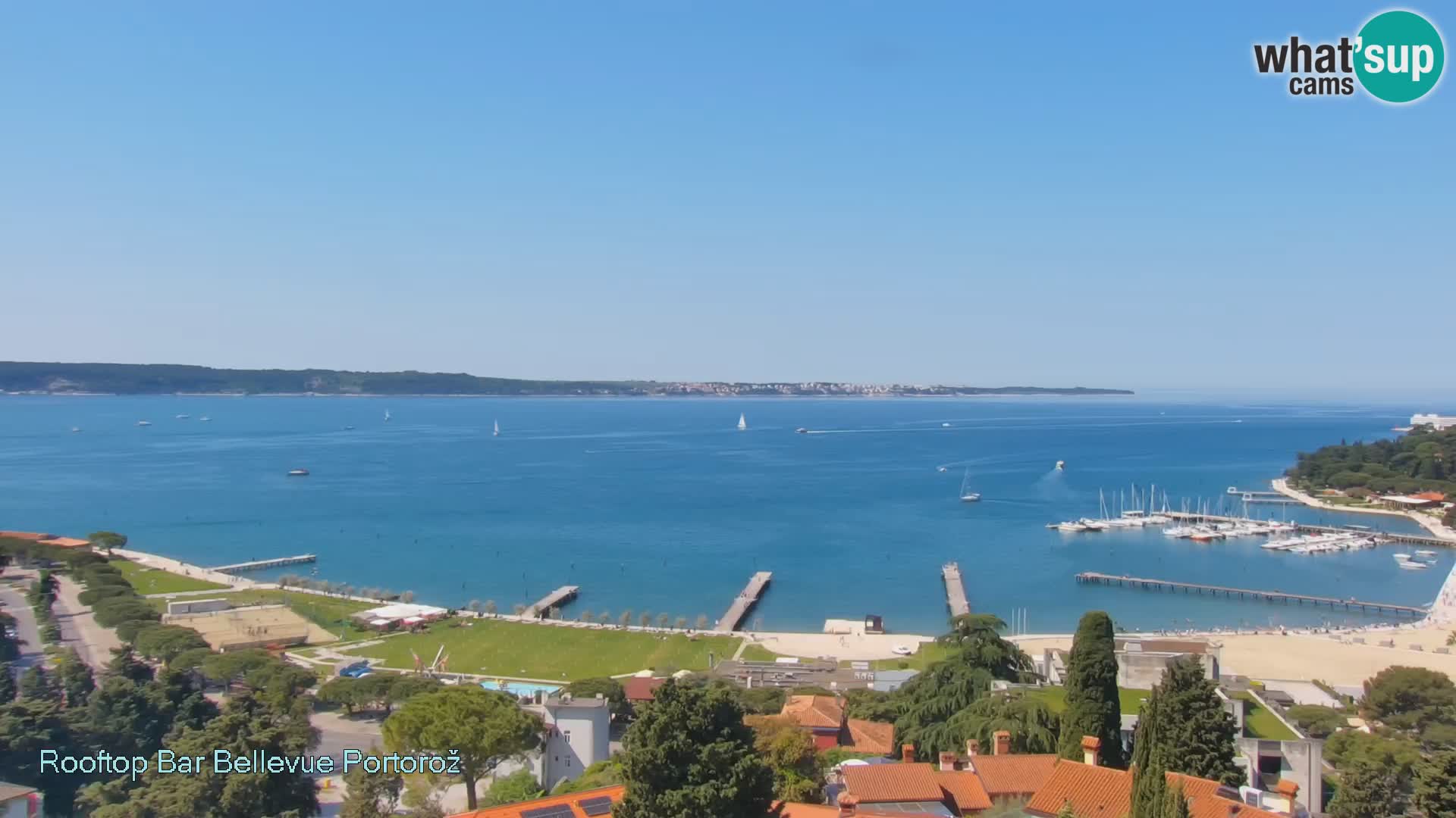 Live Cam Portorož – Panorama Villa Bellevue