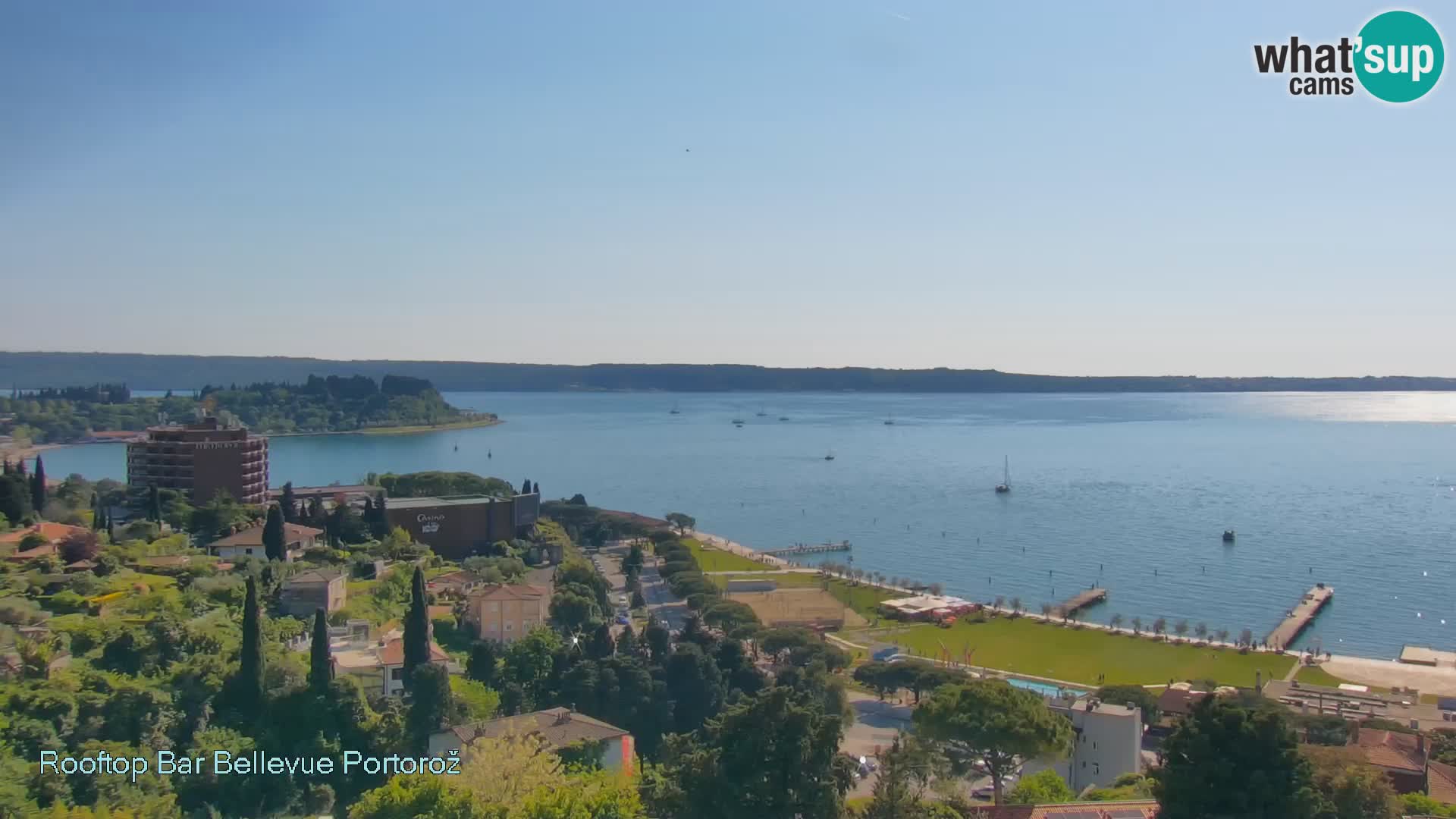 Webcam Portorož – Panorama Villa Bellevue