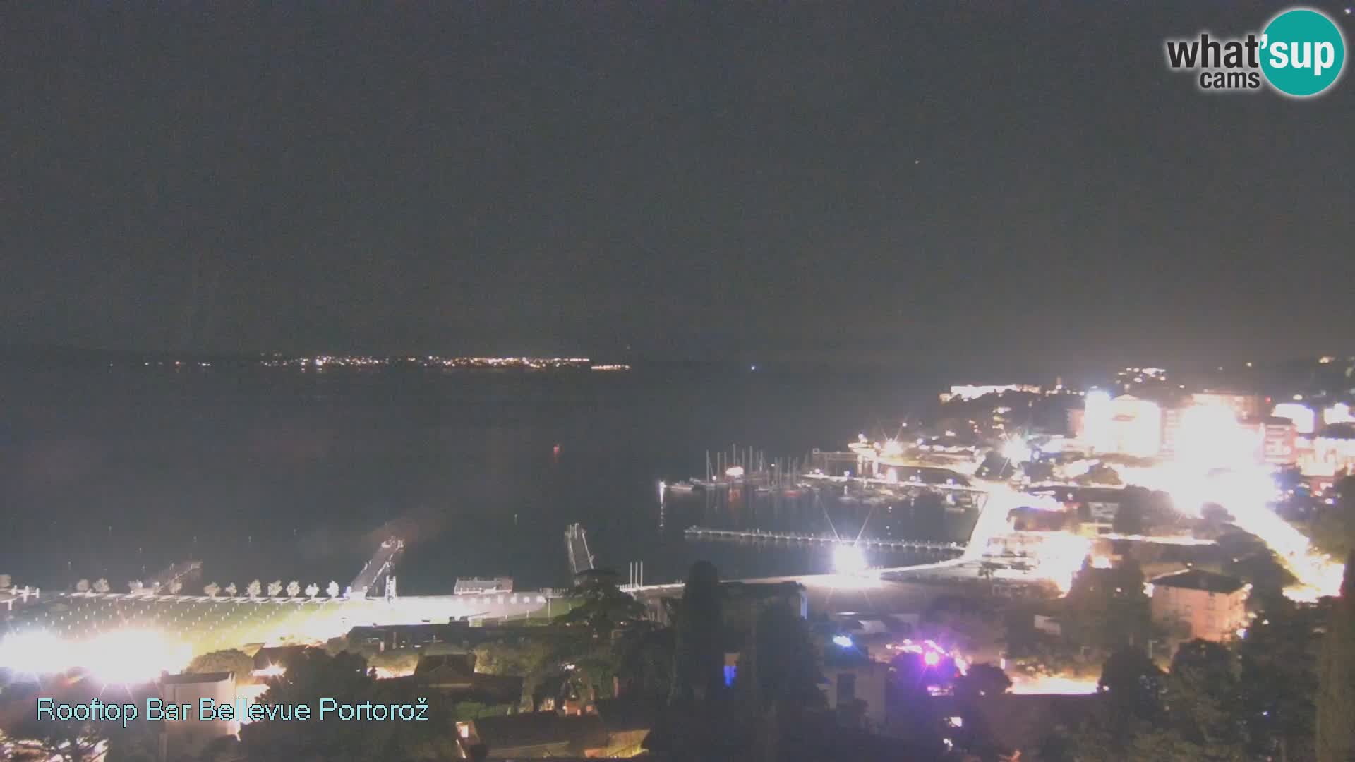 Panorama webcam Portorož – view from Villa Bellevue